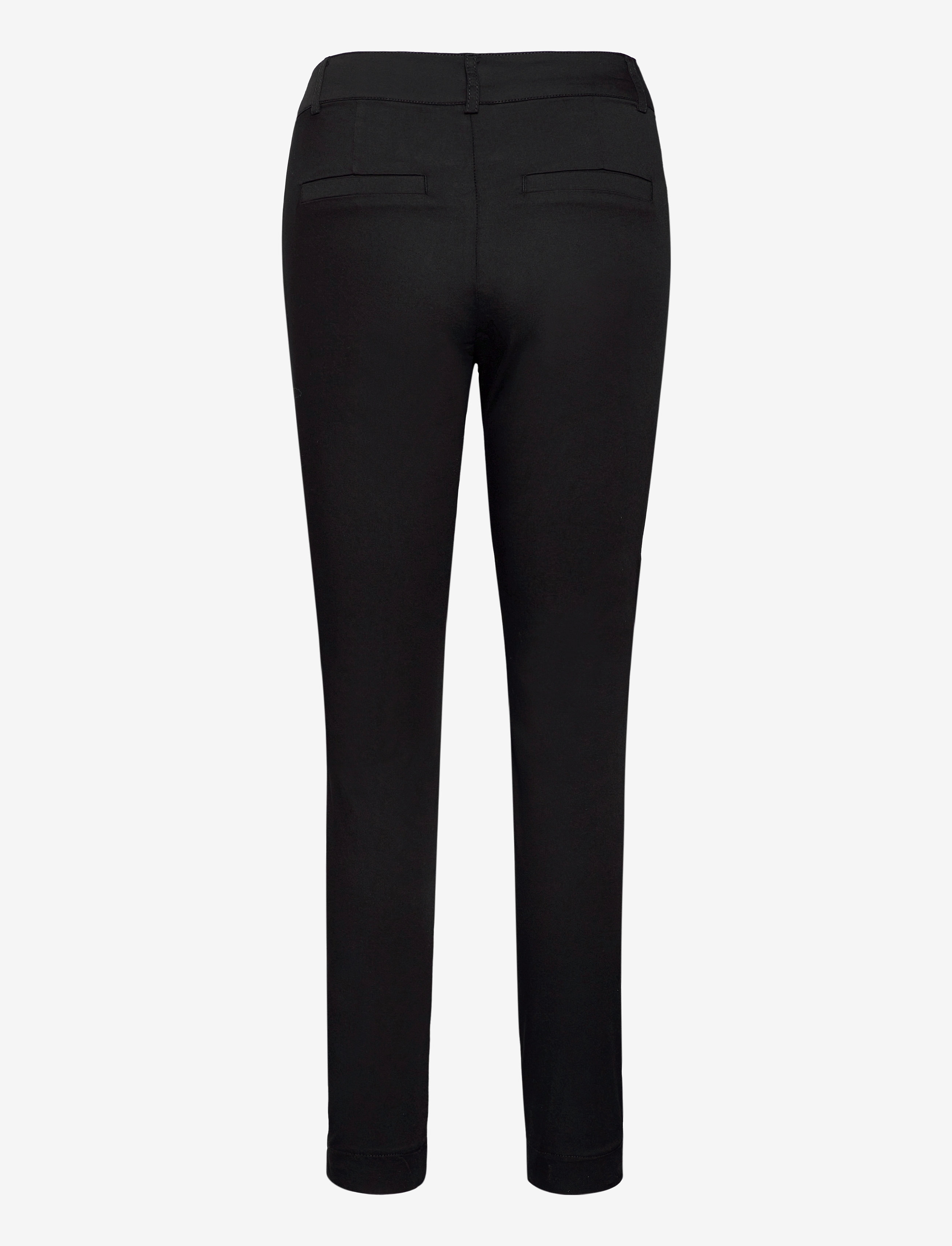 Kaffe - KAlea Chino Pant - slim fit bukser - black deep - 2