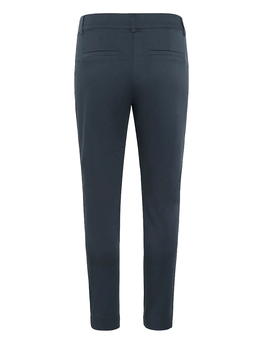 Kaffe - KAlea Chino Pant - slim fit bukser - black oyster - 2