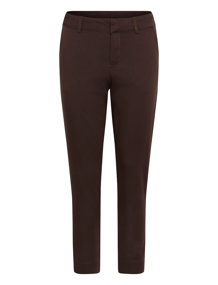 Kaffe - KAlea Chino Pant - slim fit-byxor - coffee bean - 0