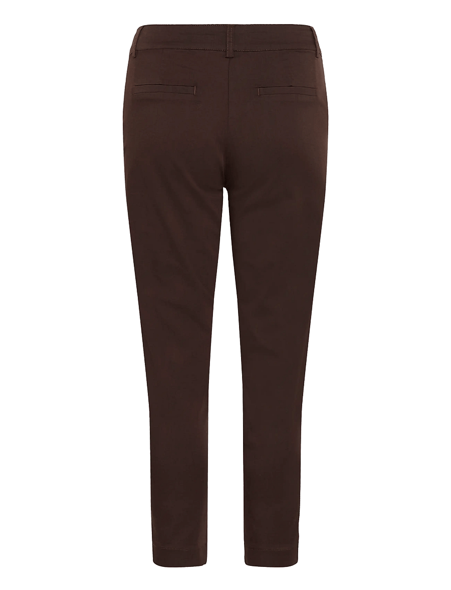 Kaffe - KAlea Chino Pant - slim fit-byxor - coffee bean - 1