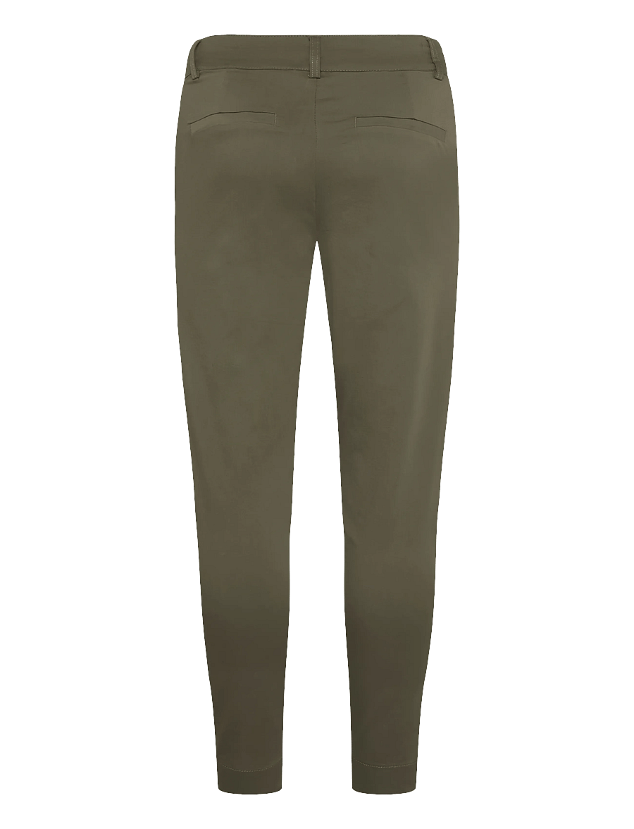 Kaffe - KAlea Chino Pant - slim fit trousers - grape leaf - 1