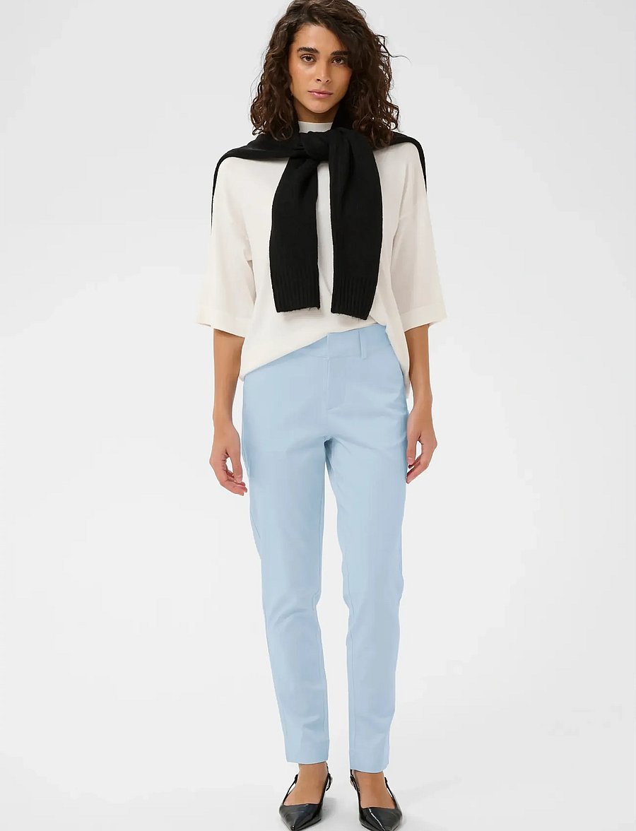 Kaffe - KAlea Chino Pant - slim fit trousers - nantucket breeze - 3