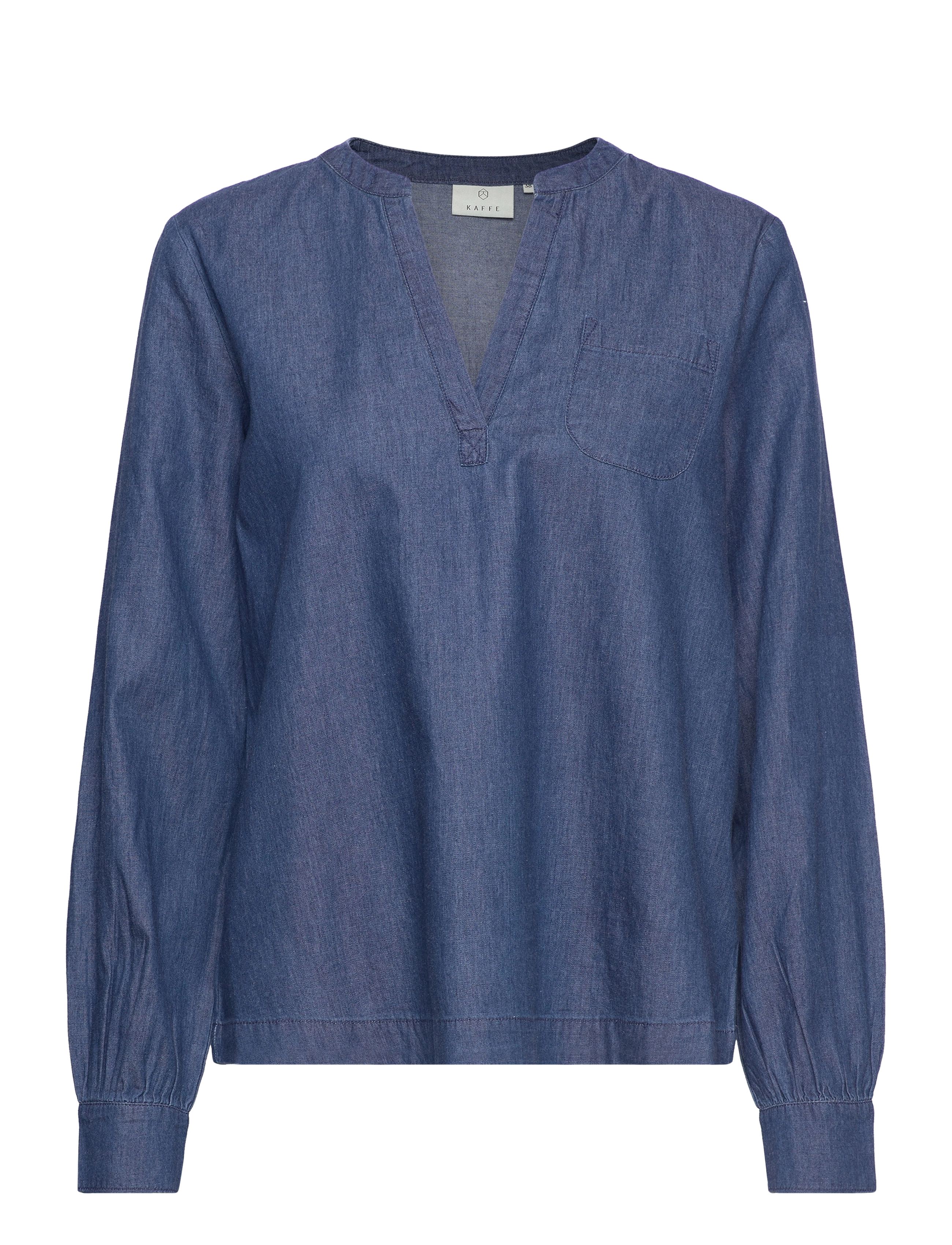 Kaffe - KAtiona Blouse - blue denim - 0