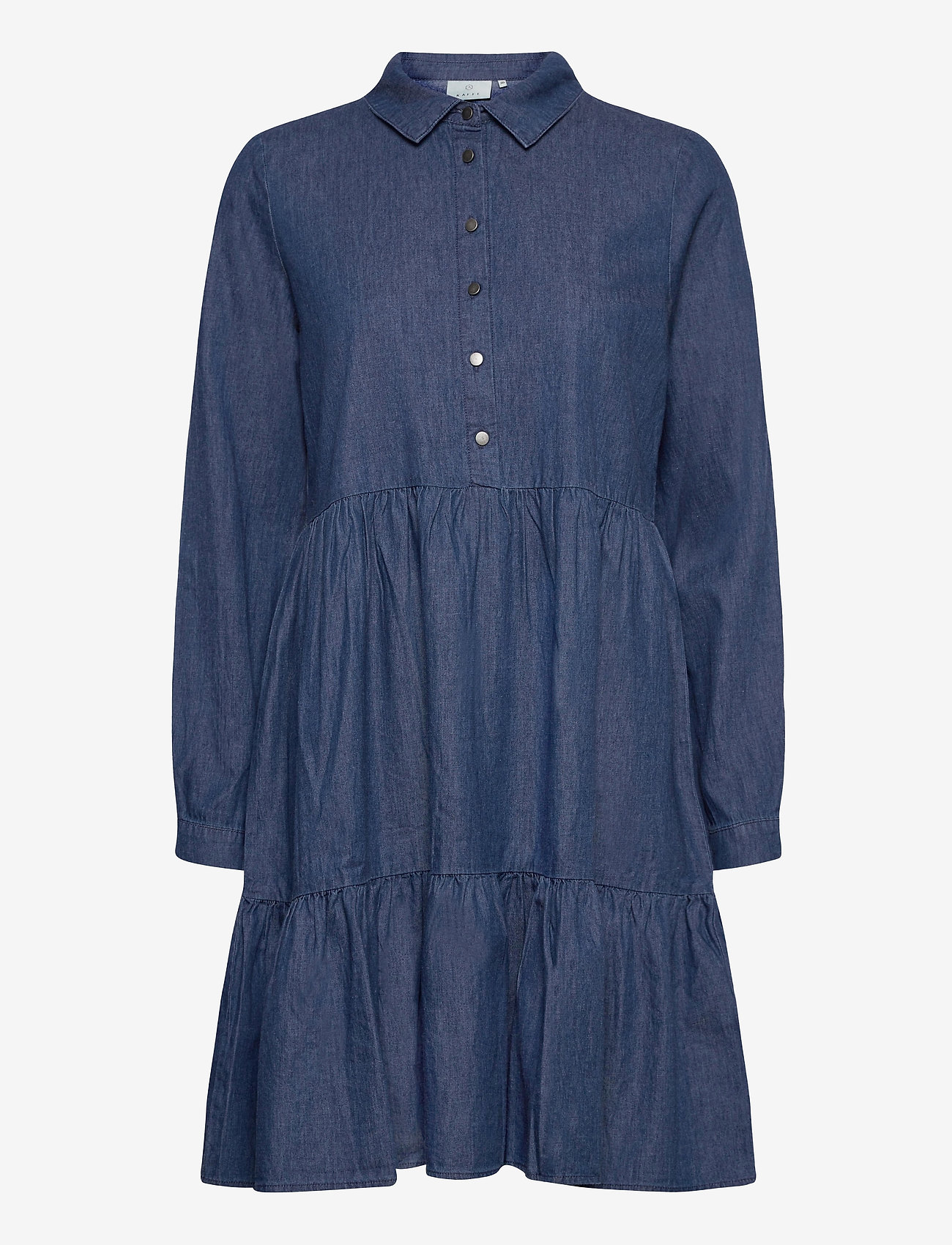 Kaffe - KAtiona Dress - blue denim - 1