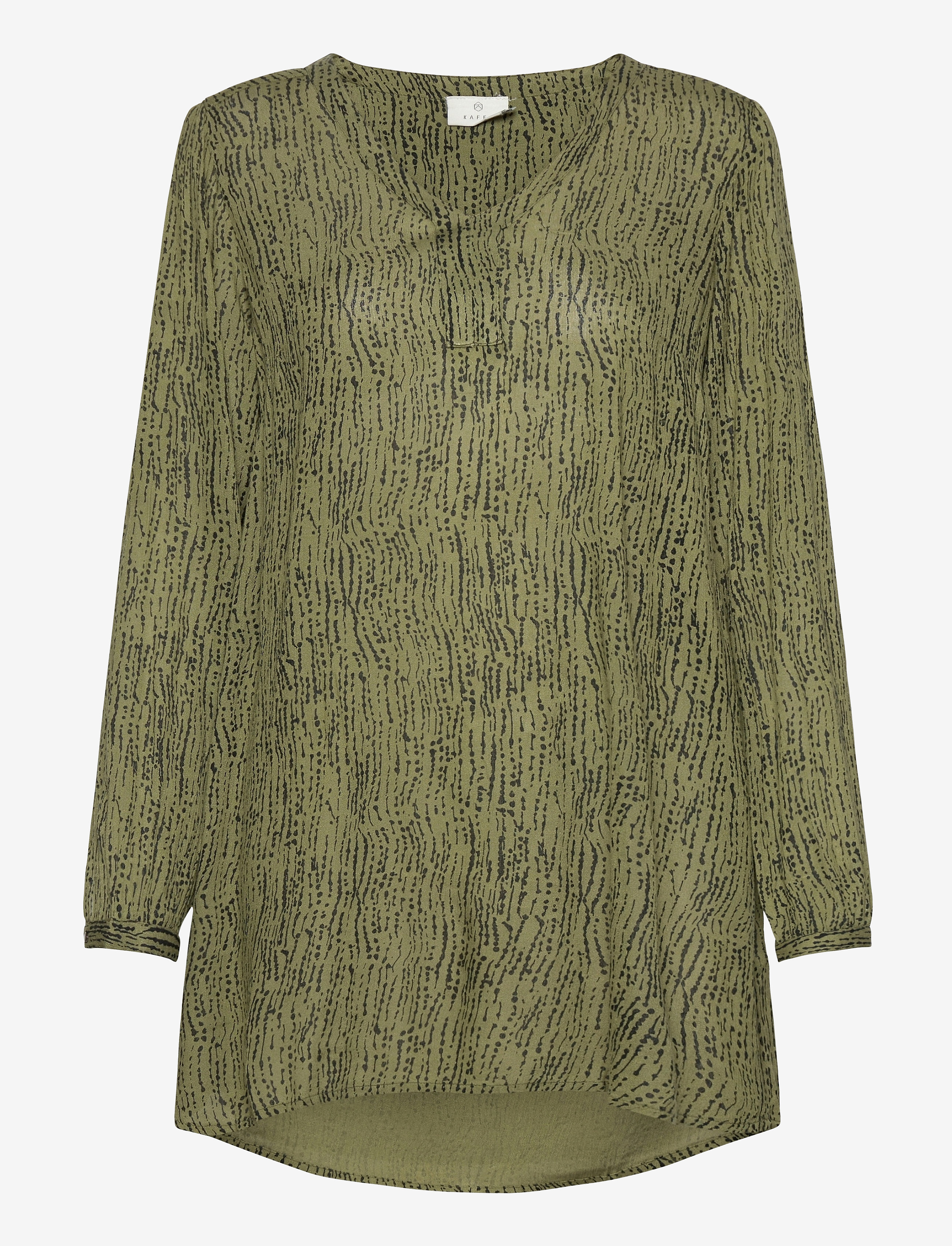 CAPULET OLIVE-BLACK STROKE/DOT