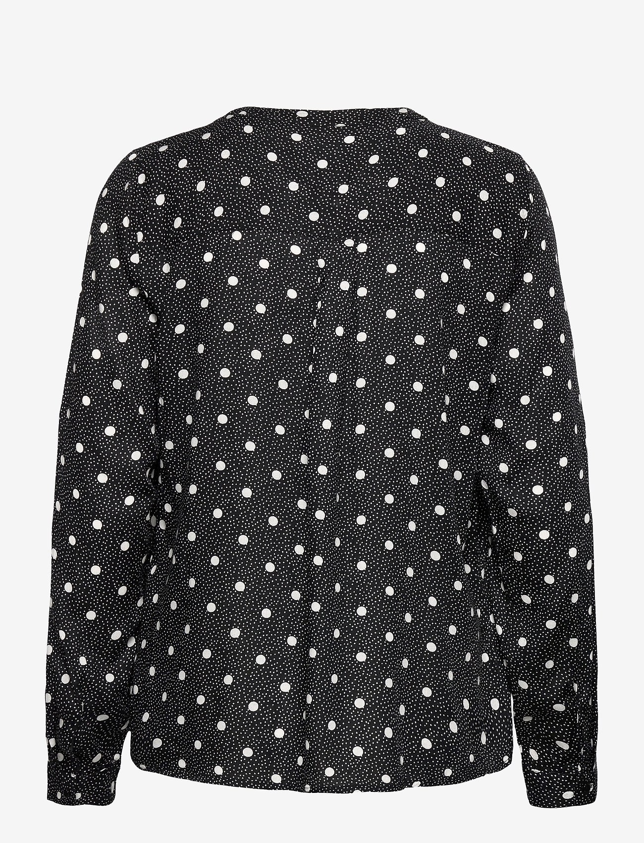 Kaffe - KAbetty Blouse - black/chalk - big/small dot - 1