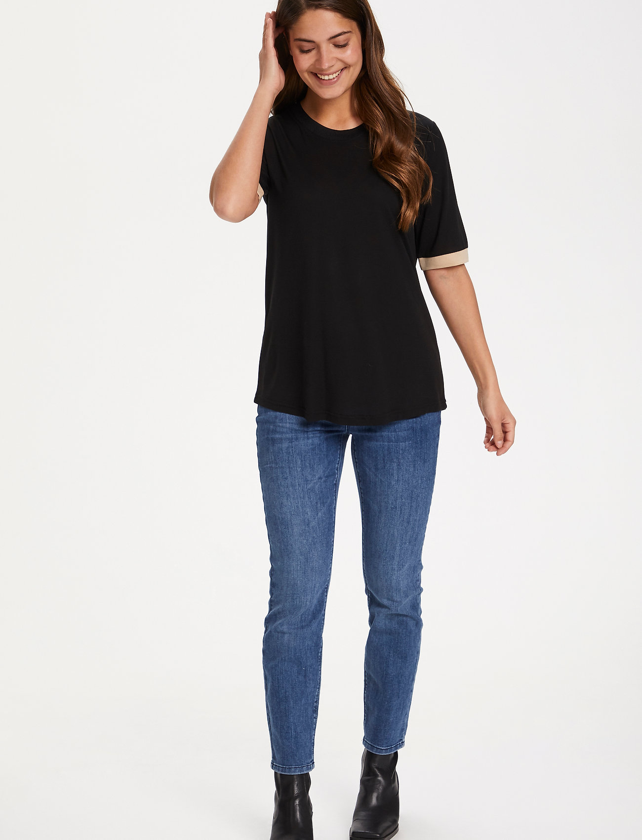 Kaffe - KAclara T-Shirt - black deep - 3