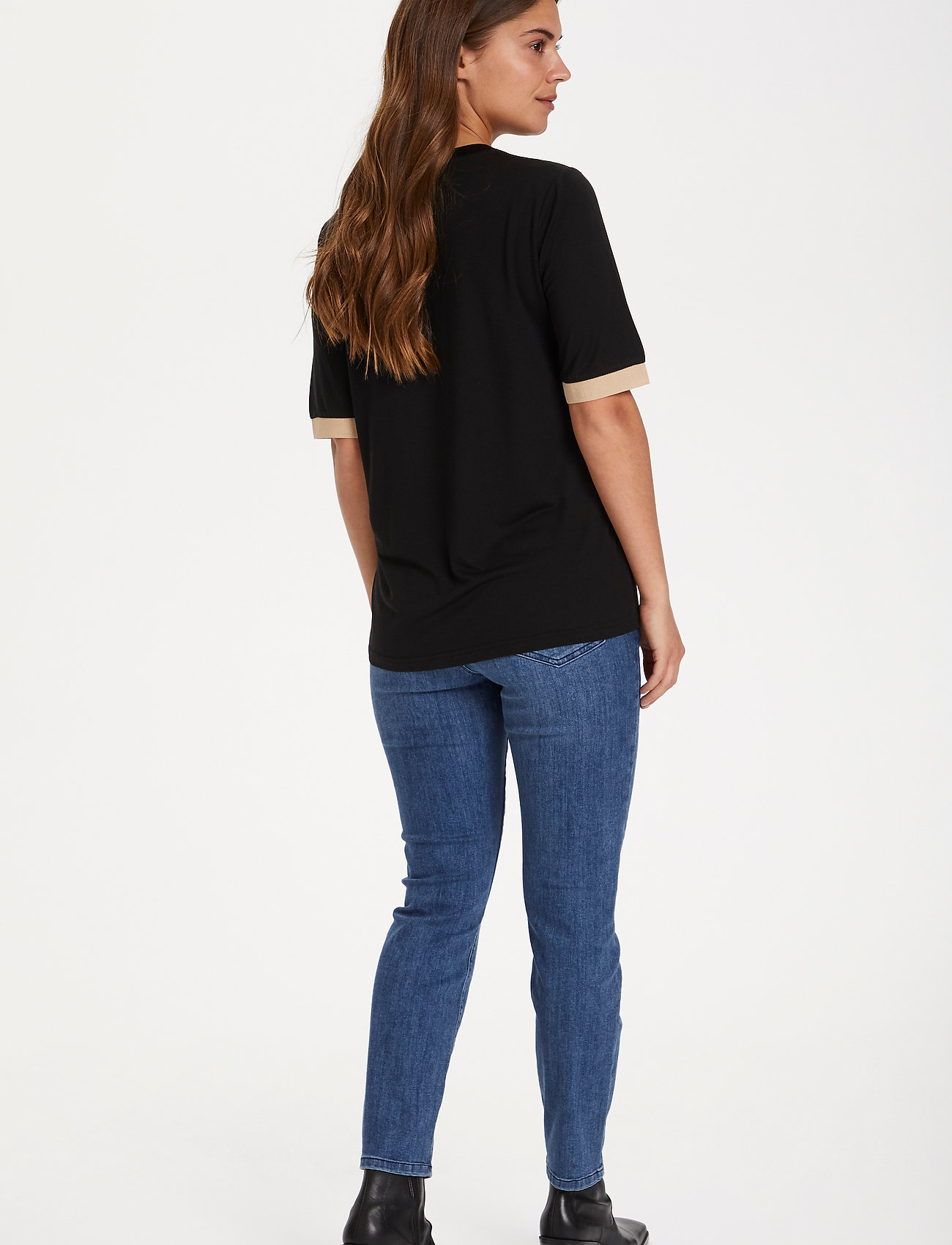 Kaffe - KAclara T-Shirt - black deep - 4