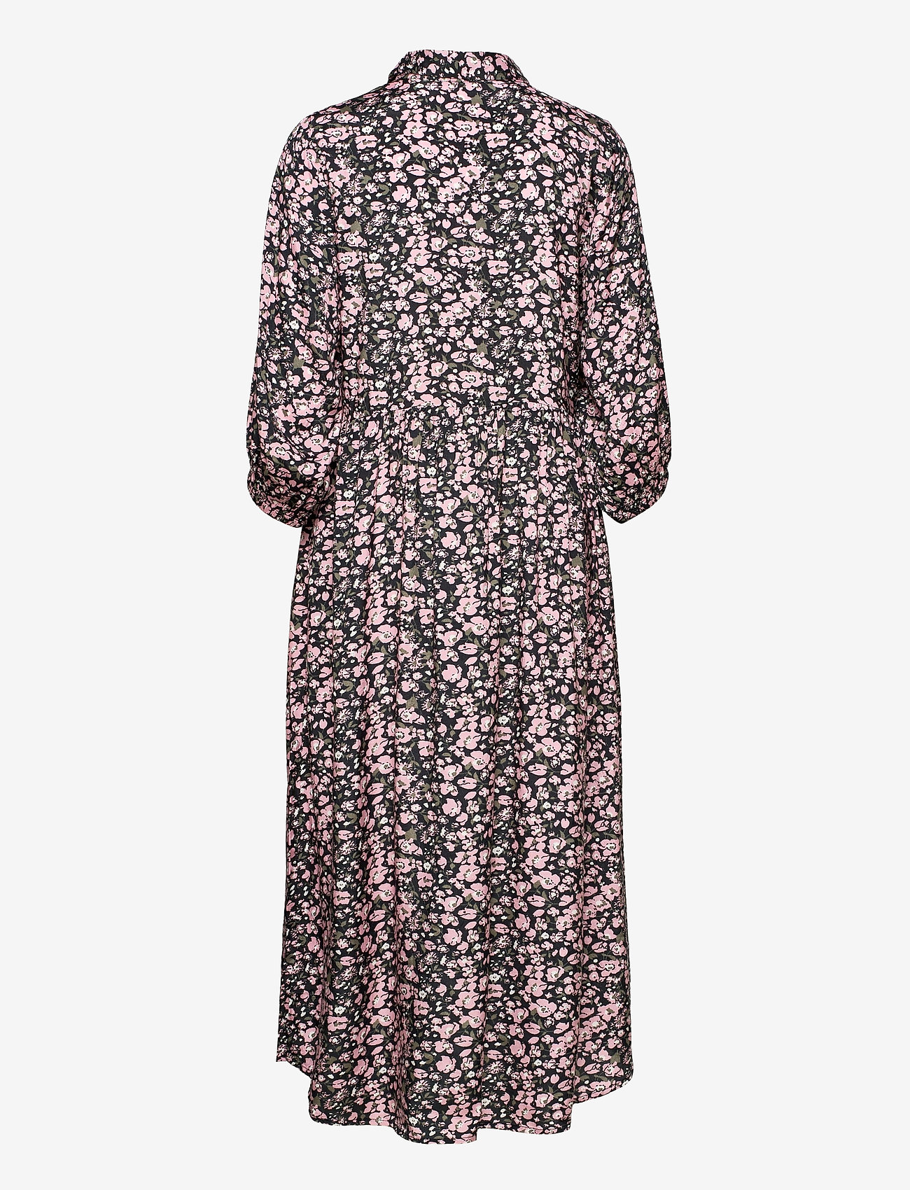 Kaffe - KAgardana Dress - skjortekjoler - candy pink / grape leaf flower - 2