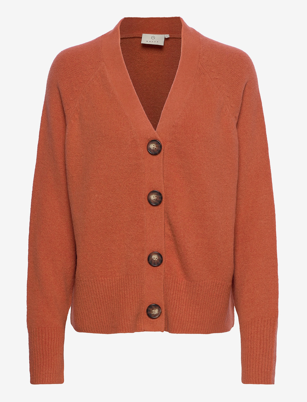 Kaffe - KAfabiola Cardigan - apricot brandy - 0