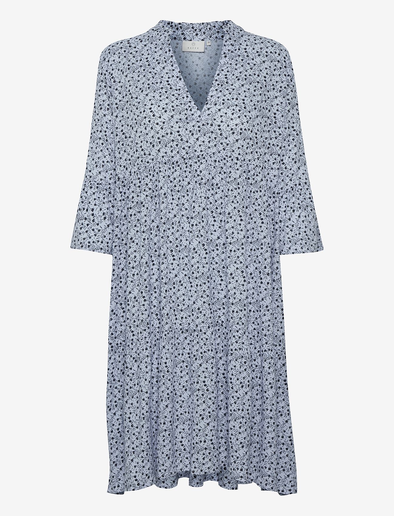Kaffe - KAberna Amber Dress - sommerkleider - chambray blue petitefleur - 1