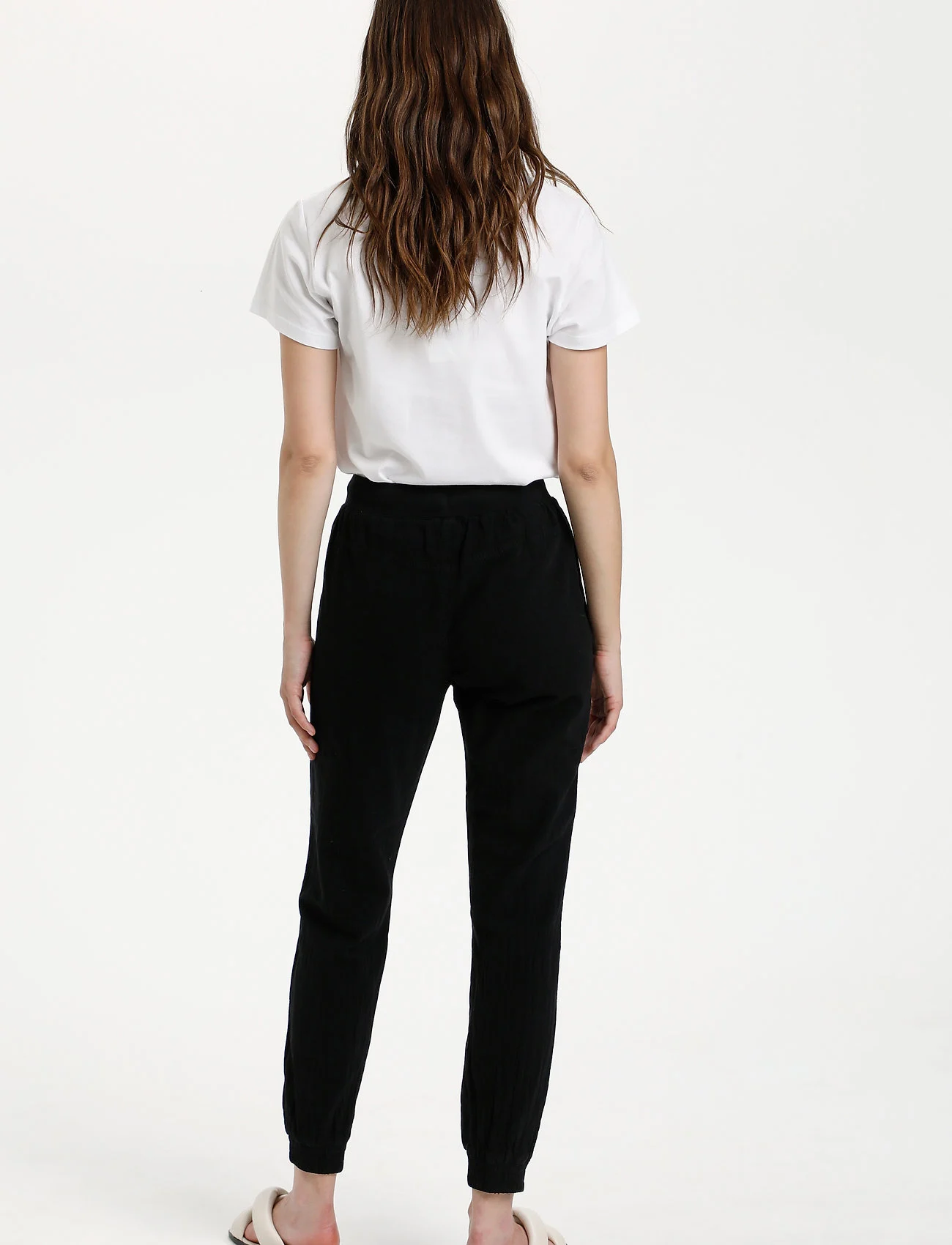 Kaffe - KAnaya Pants - everyday style - black deep - 4