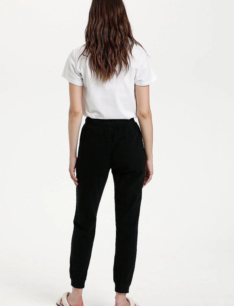 Kaffe - KAnaya Pants - vardagsstil - black deep - 4