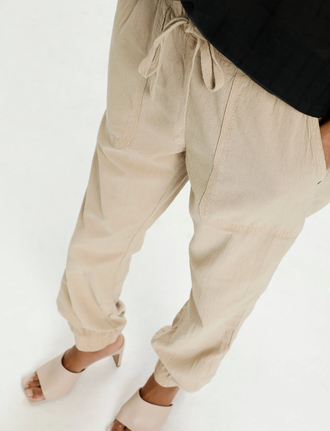 Kaffe - KAnaya Pants - madalaimad hinnad - classic sand - 5