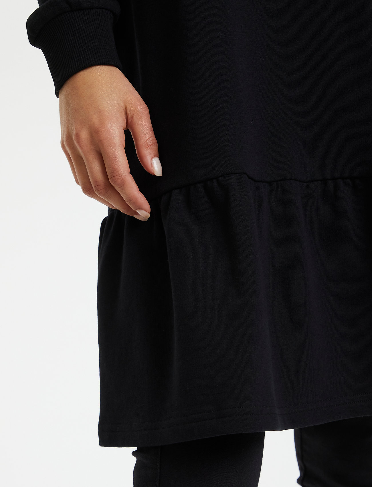 Kaffe - KAbess Sweat Dress - black deep - 5