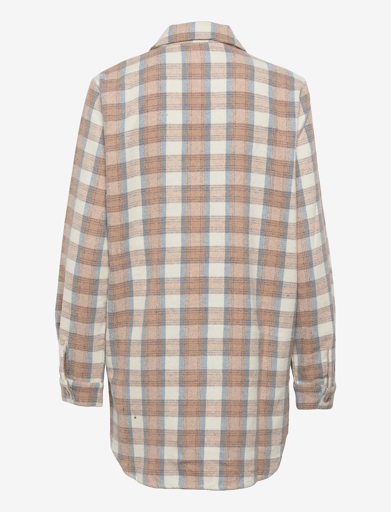 Kaffe - KAvilma Jacket Shirt - chalk / blue check - 1
