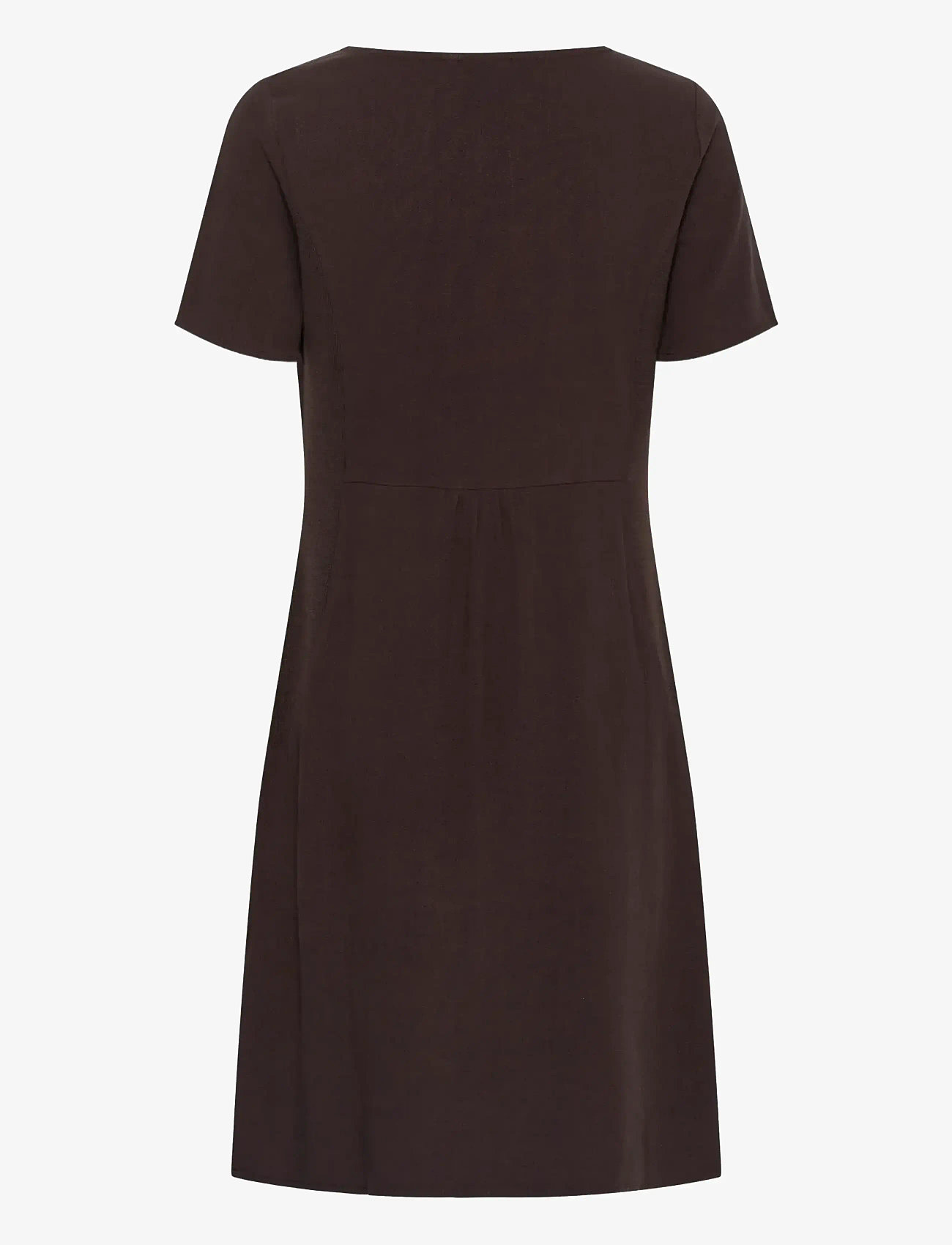 Kaffe - KAliny Dress - t-shirt-kleider - black coffee - 2