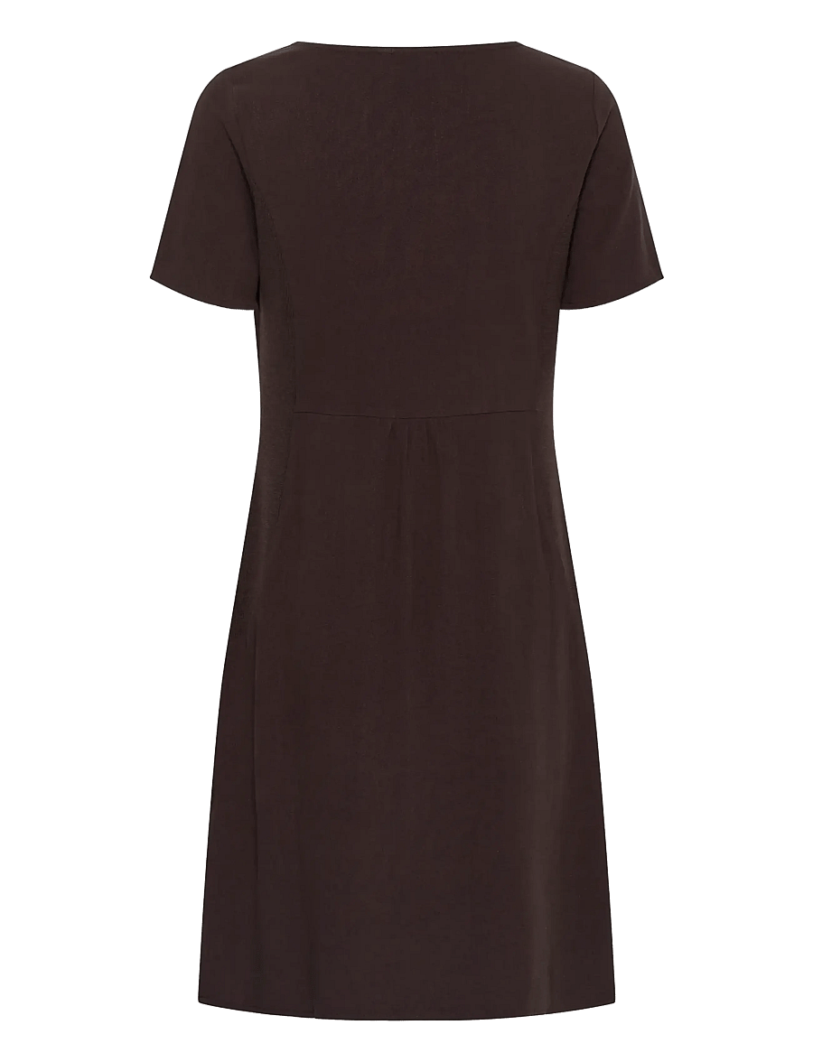 Kaffe - KAliny Dress - vabaaja kleidid - black coffee - 2