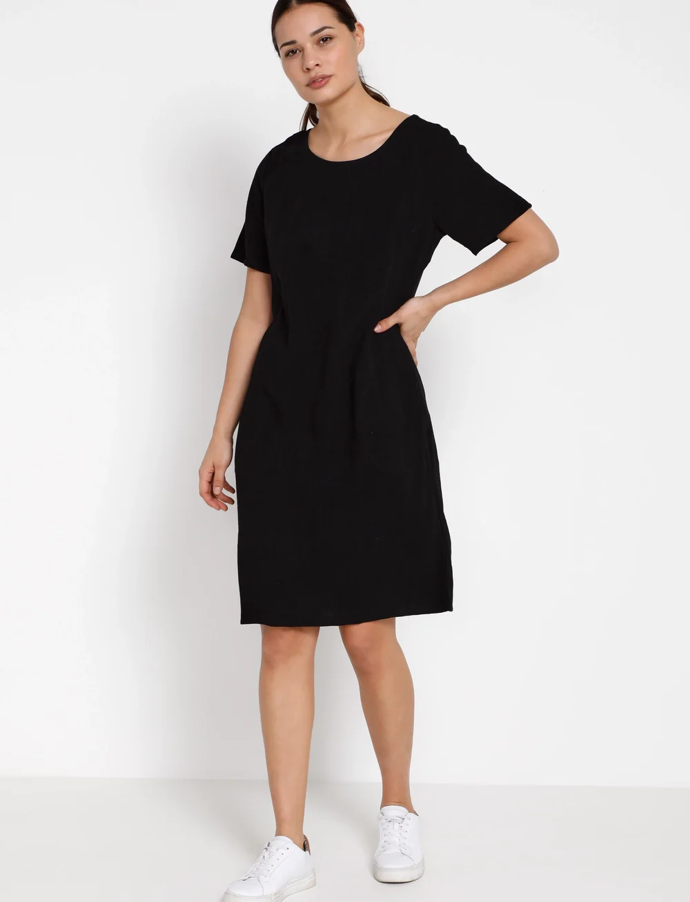 Kaffe - KAliny Dress - t-shirt-kleider - black deep - 3