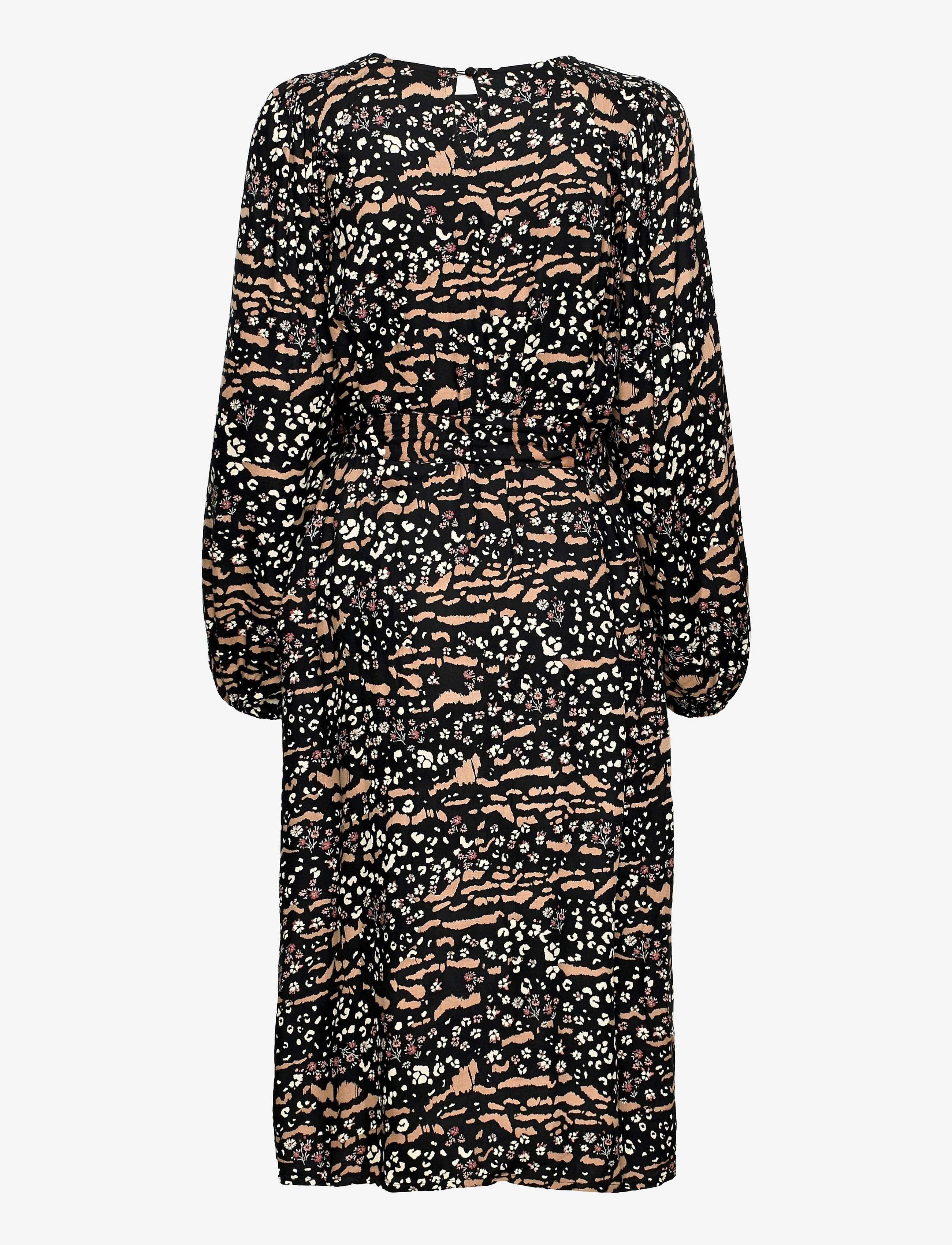 Kaffe - KAerina Dress - midikleider - black, amphora animal flower - 2