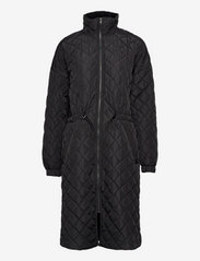 Kaffe - KAsorita Quilted Coat - spring jackets - black deep - 0