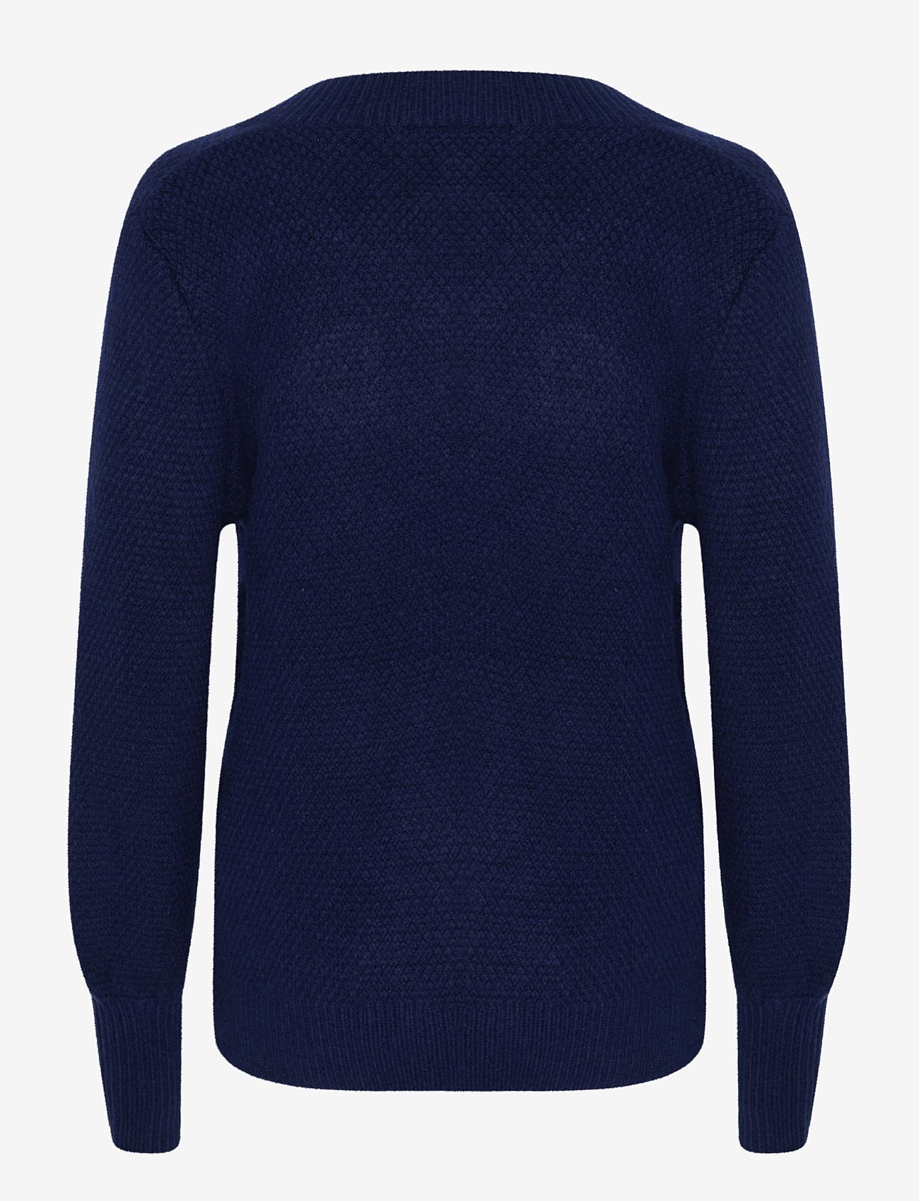 Kaffe - KAmerana Pullover - striktrøjer - beacon blue melange - 2