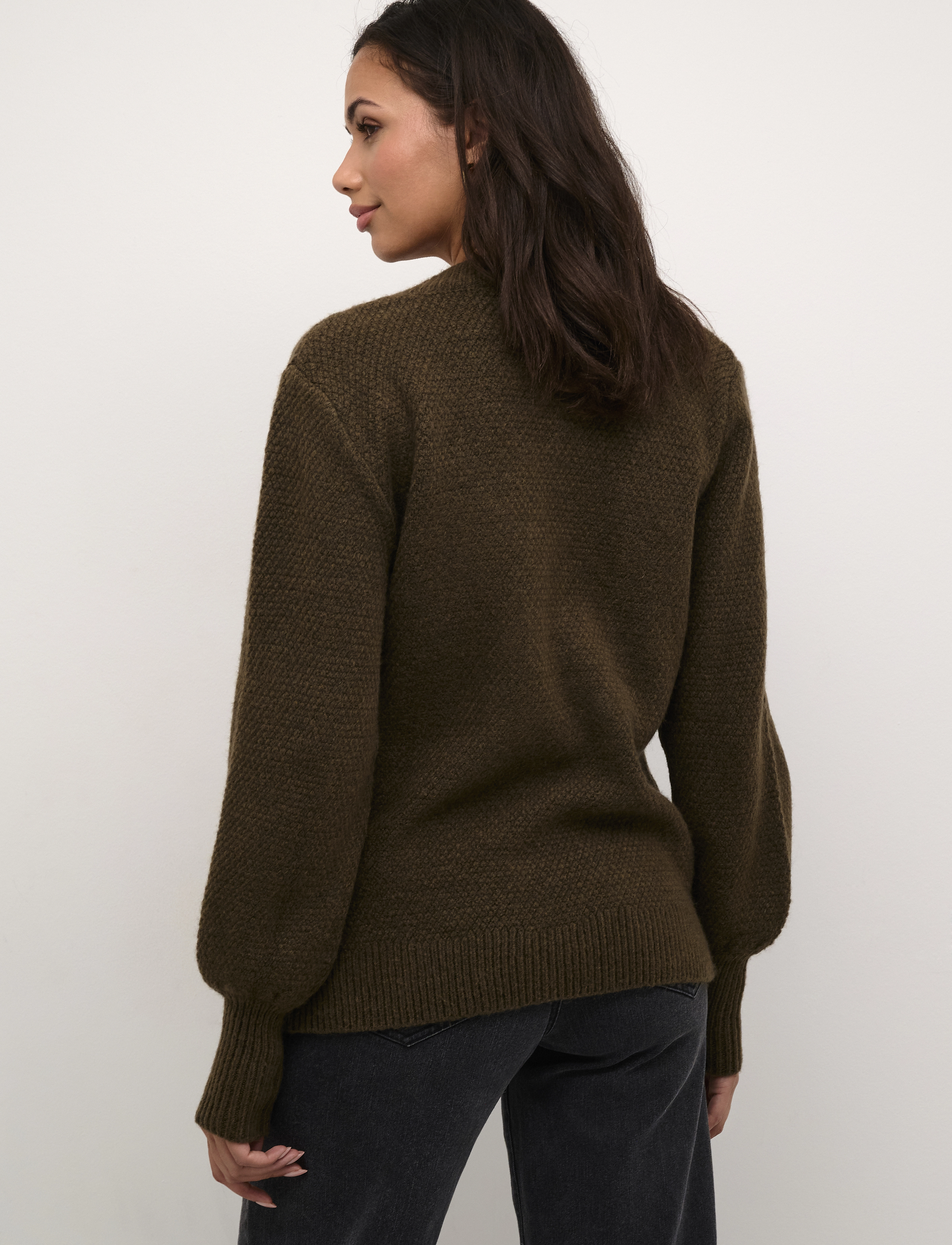 Kaffe - KAmerana Pullover - pullover - major brown melange - 4