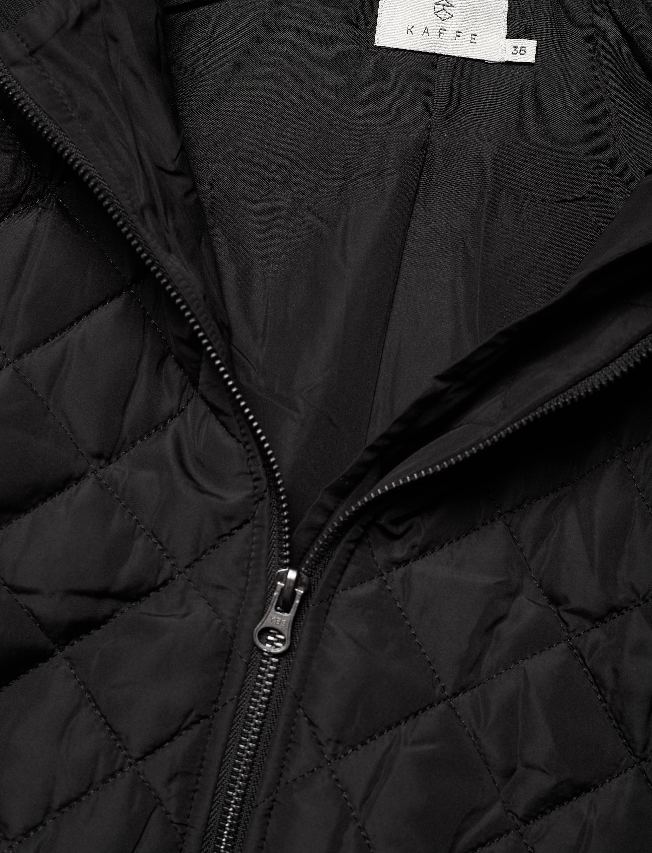 Kaffe - KAseverina Quilted Jacket - black deep - 2