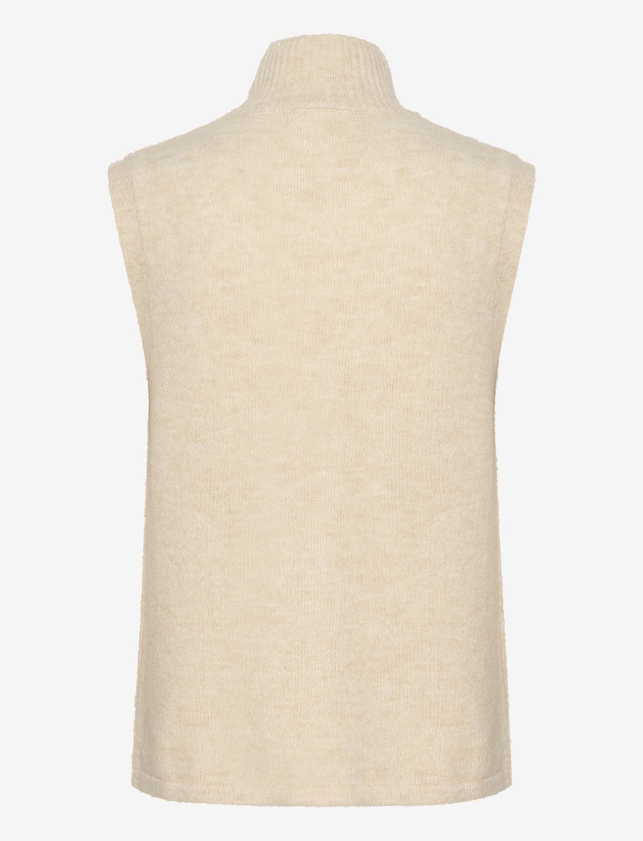 Kaffe - KAtaris Knit Vest - kootud vestid - sand dollar melange - 2