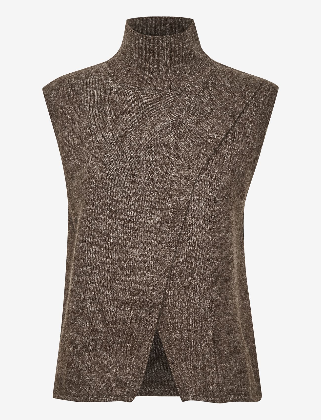 Kaffe - KAtaris Knit Vest - stickade västar - shopping bag melange - 1