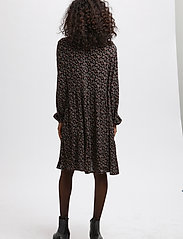 Kaffe - KAsally Amber Dress - midikleider - black/brown/ bedo petit flower - 3