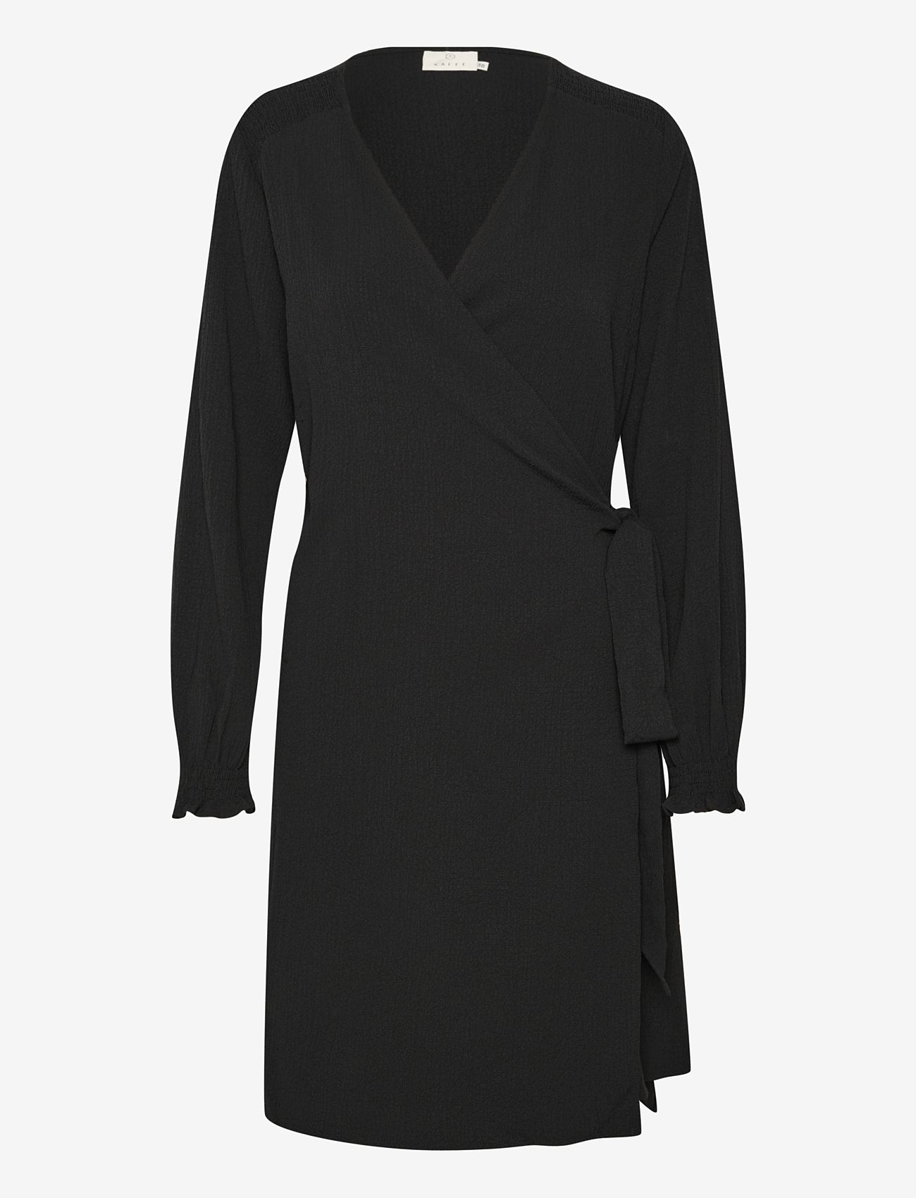 Kaffe - KAwiola Wrap Dress - black deep - 1