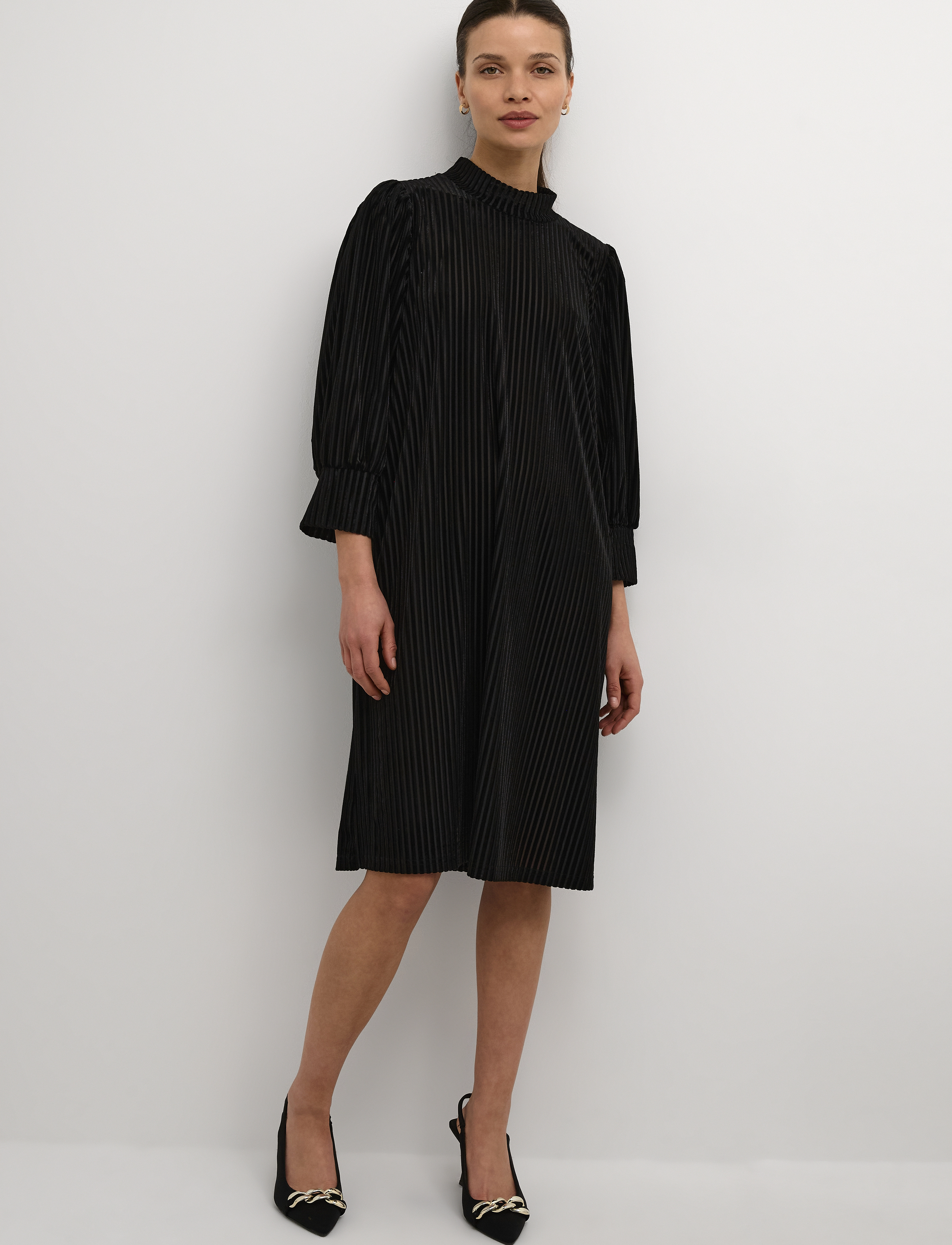 Kaffe - KAcaca Dress - minikleidid - black deep - 5
