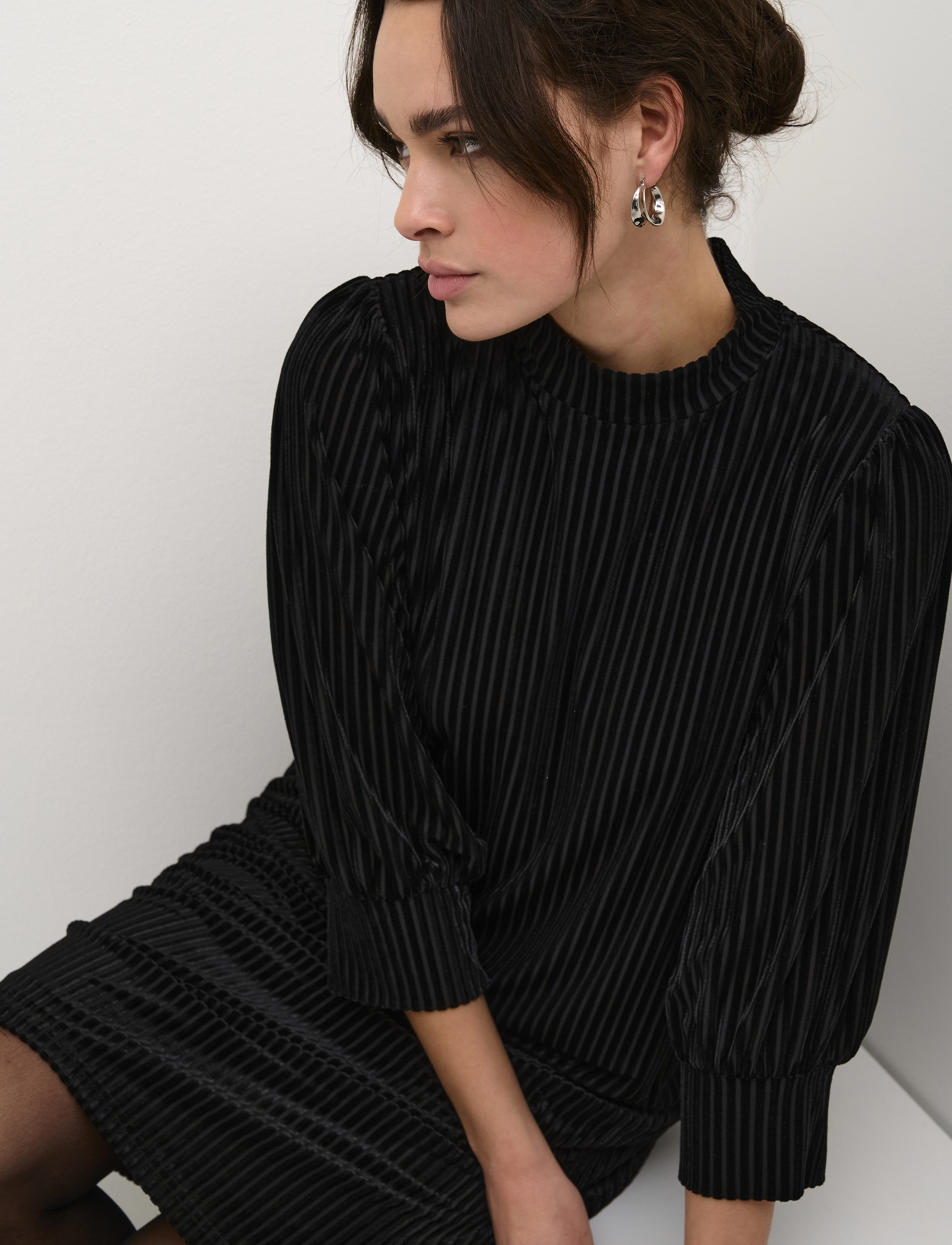 Kaffe - KAcaca Dress - lyhyet mekot - black deep cc. - 5