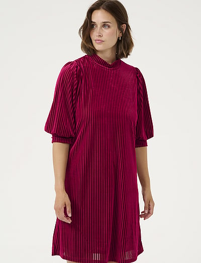 Kaffe KAcaca Dress - Mekot - HAUTE RED CC / red