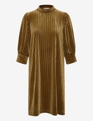 Kaffe - KAcaca Dress - short dresses - mustard gold - 0