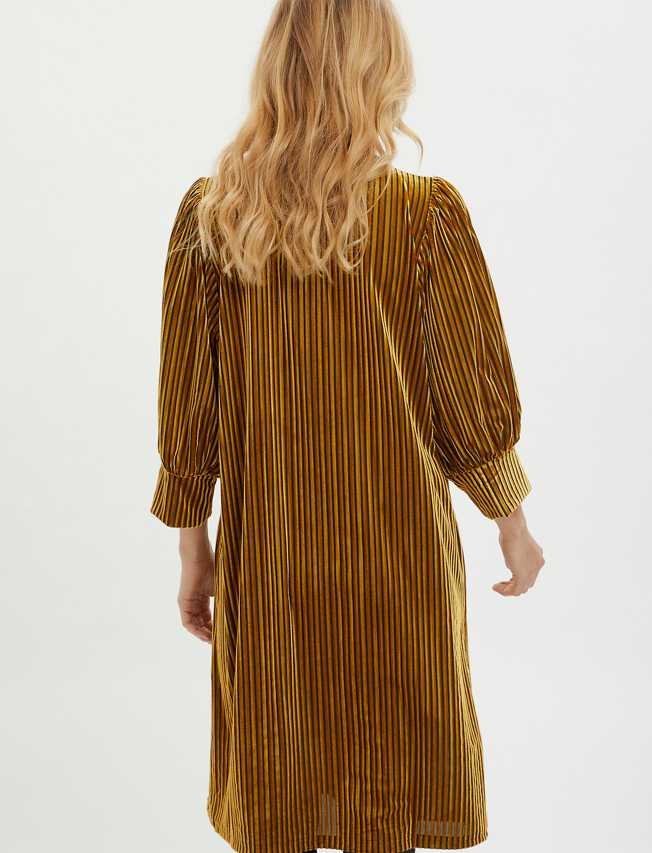 Kaffe - KAcaca Dress - minikleidid - mustard gold - 4