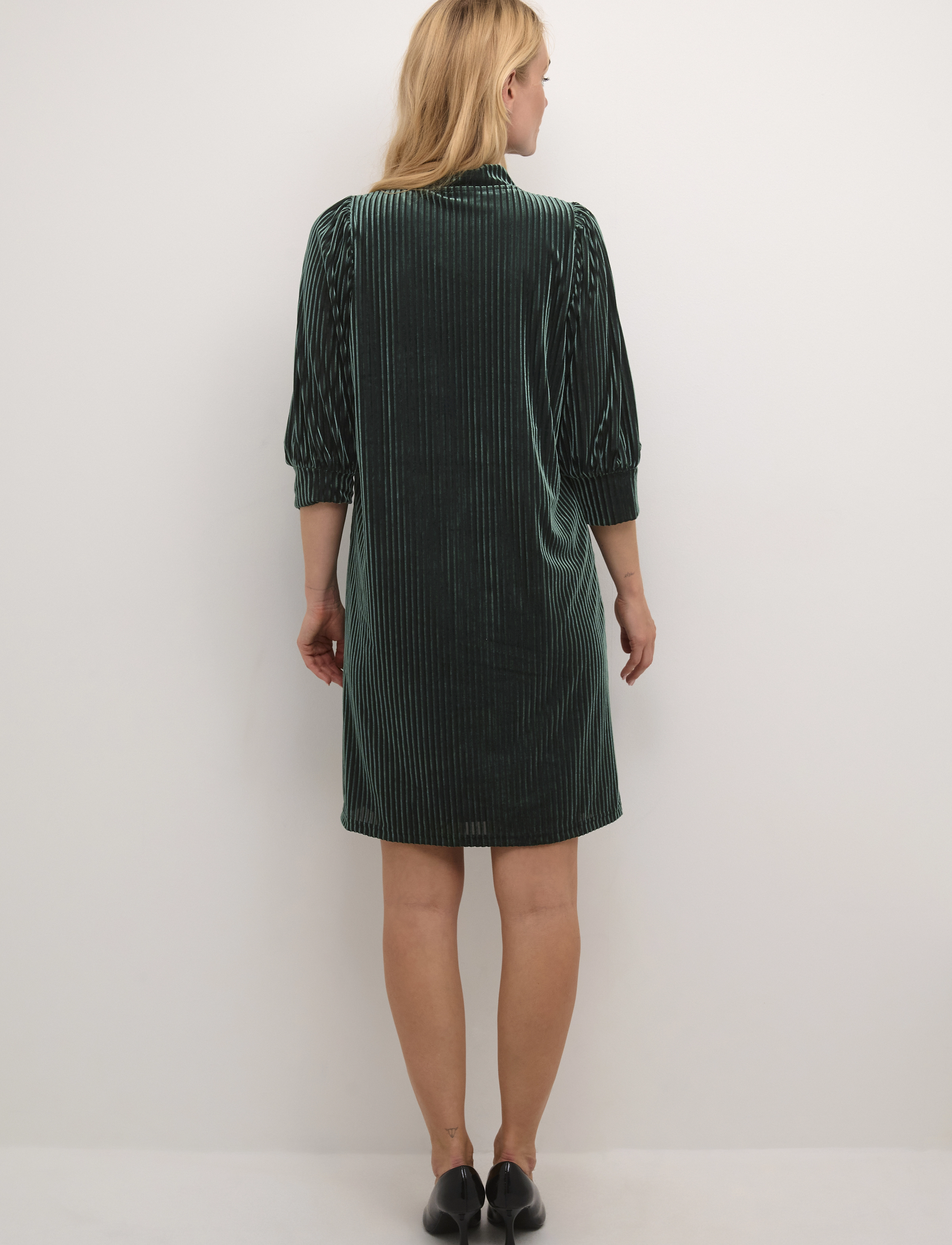Kaffe - KAcaca Dress - kurze kleider - pine grove - 4