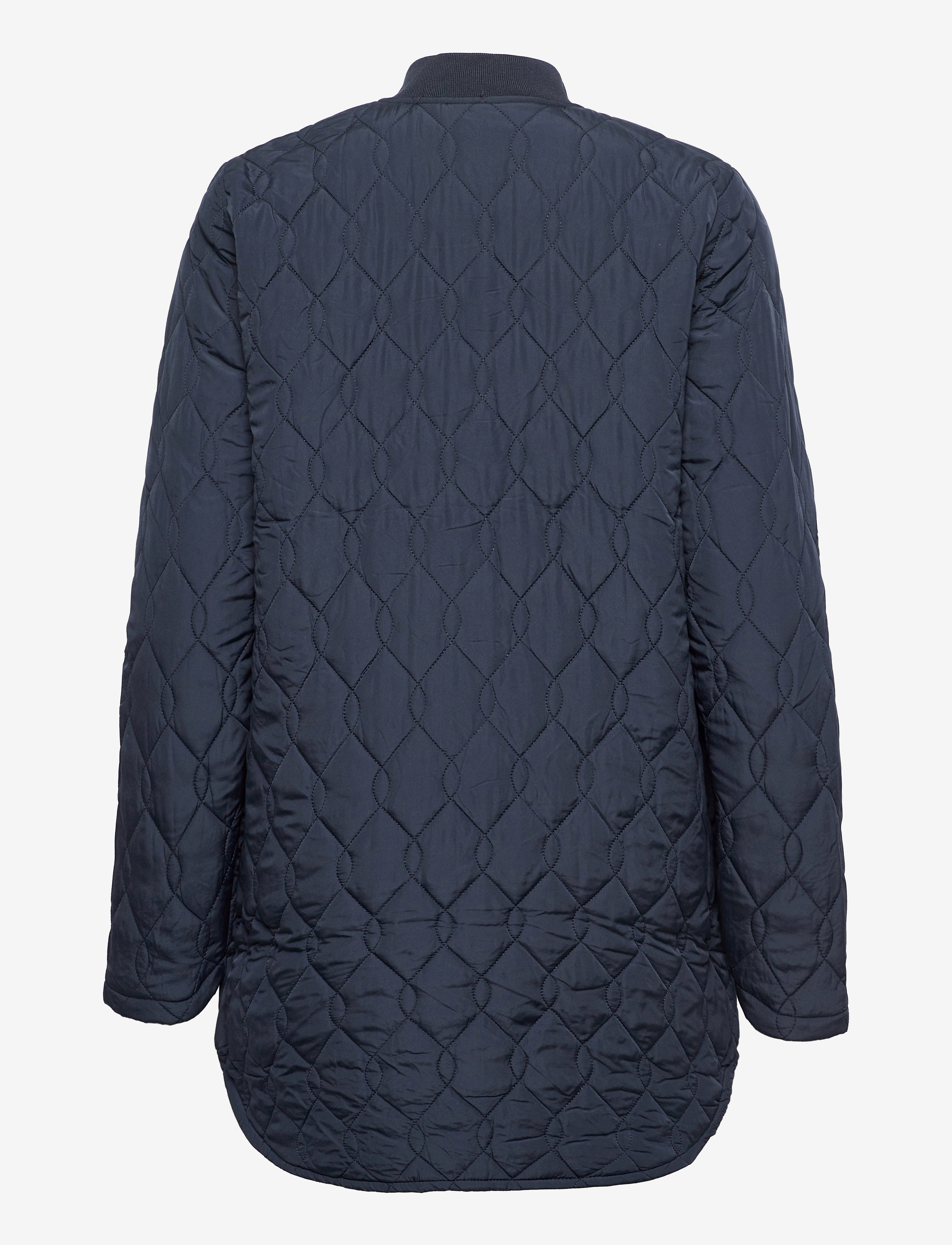 Kaffe - KAshalby Quilted Coat - overtøj - midnight marine - 1