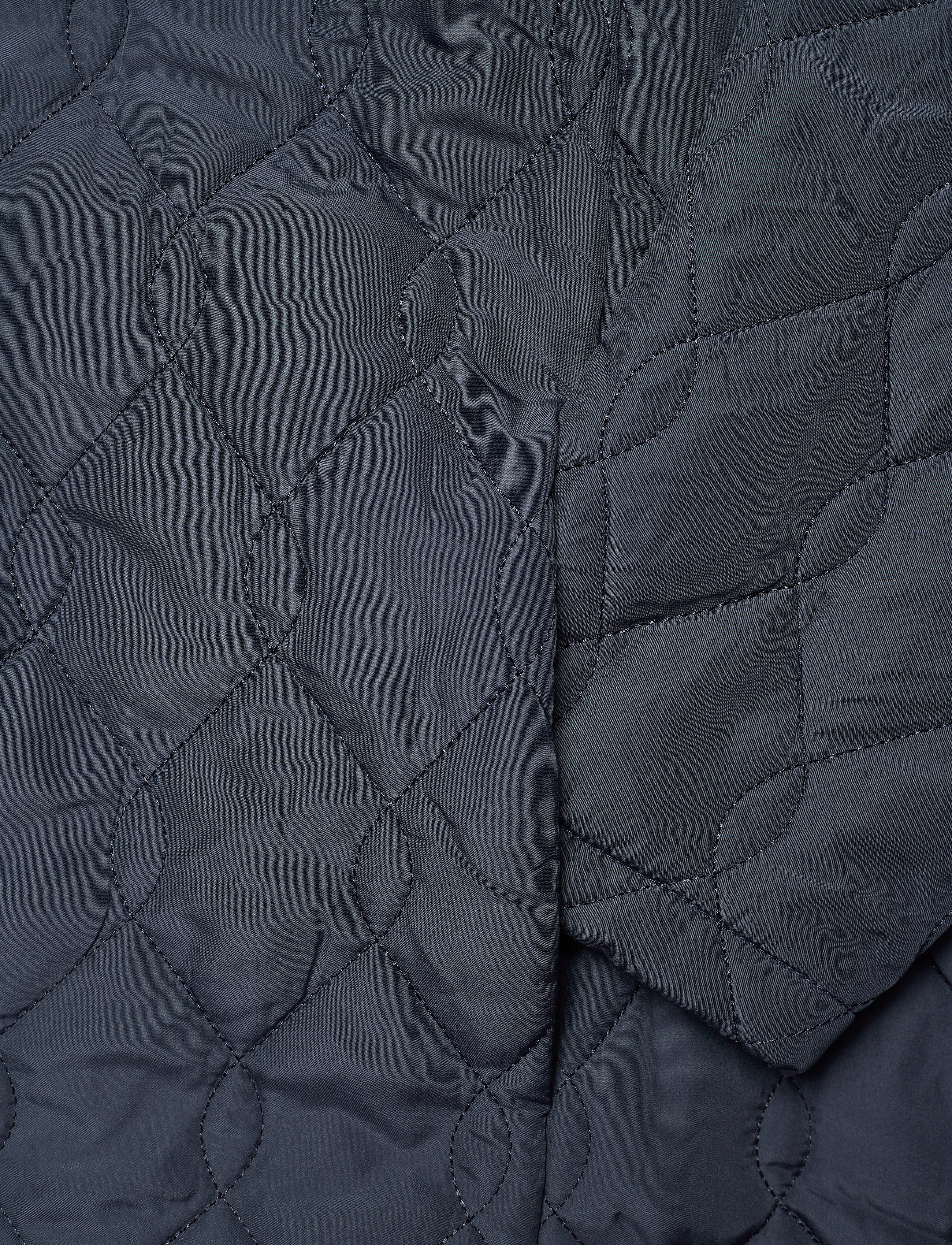 Kaffe - KAshalby Quilted Coat - overtøj - midnight marine - 3