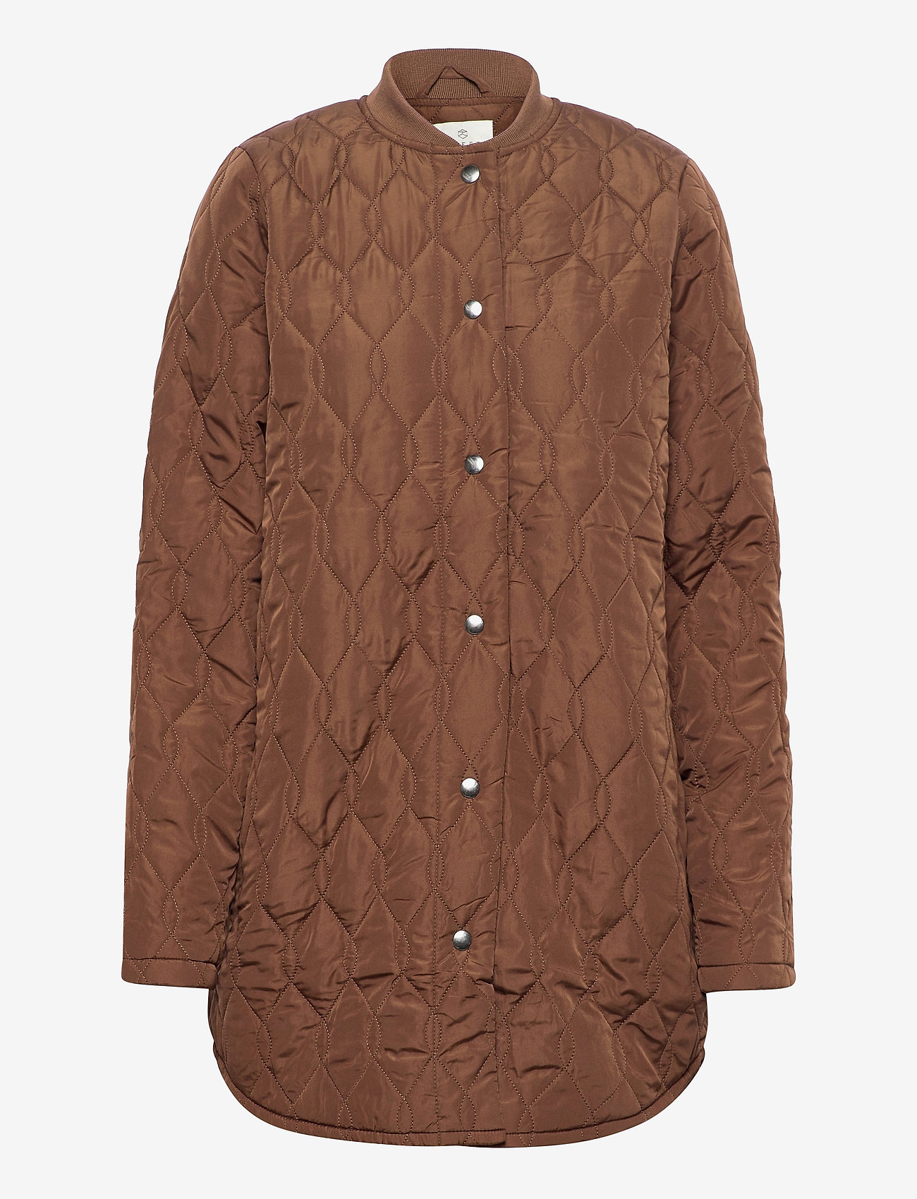 Kaffe - KAshalby Quilted Coat - quilted jackets - mustang - 1