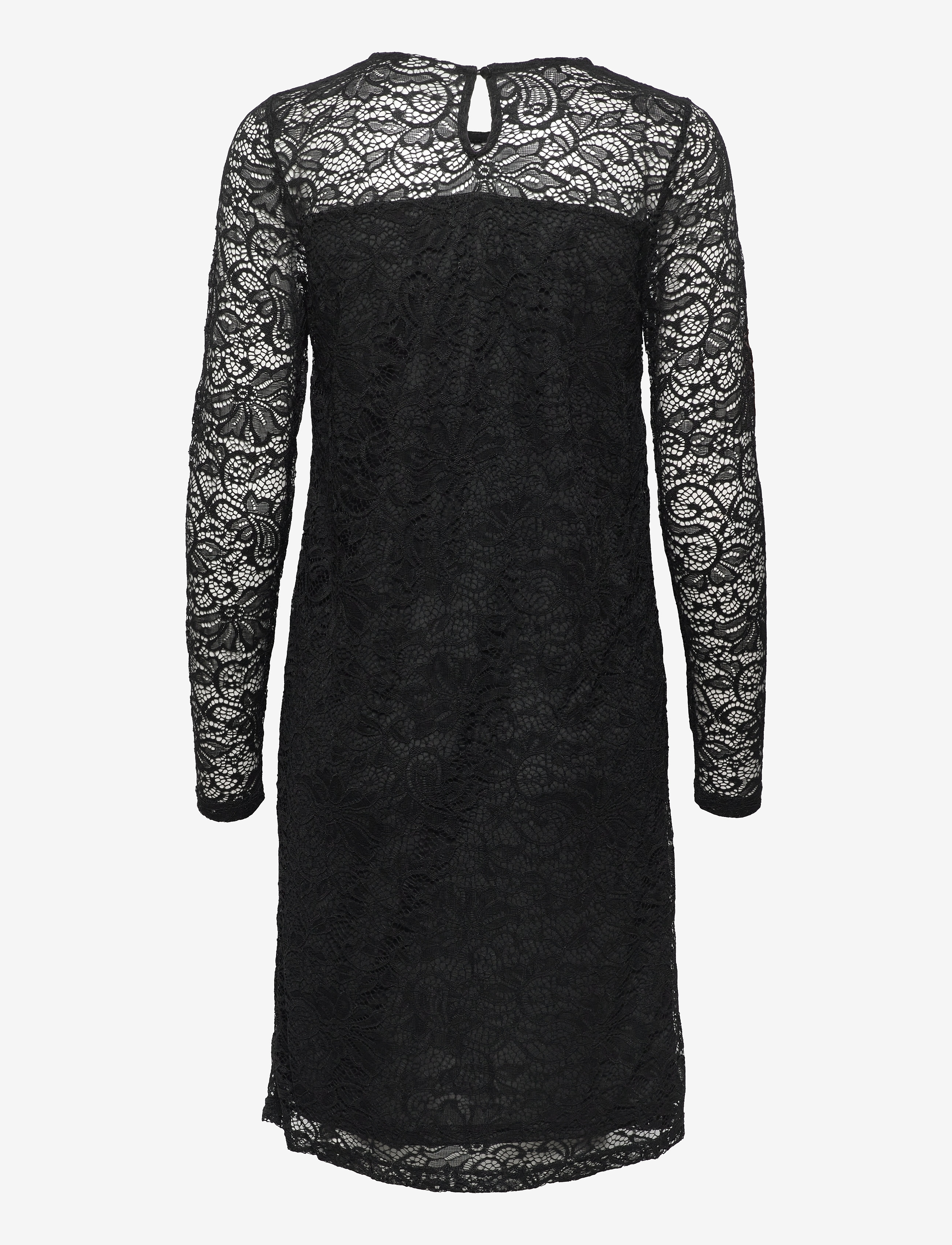 Kaffe - KAsita Lace Dress - blondekjoler - black deep - 2