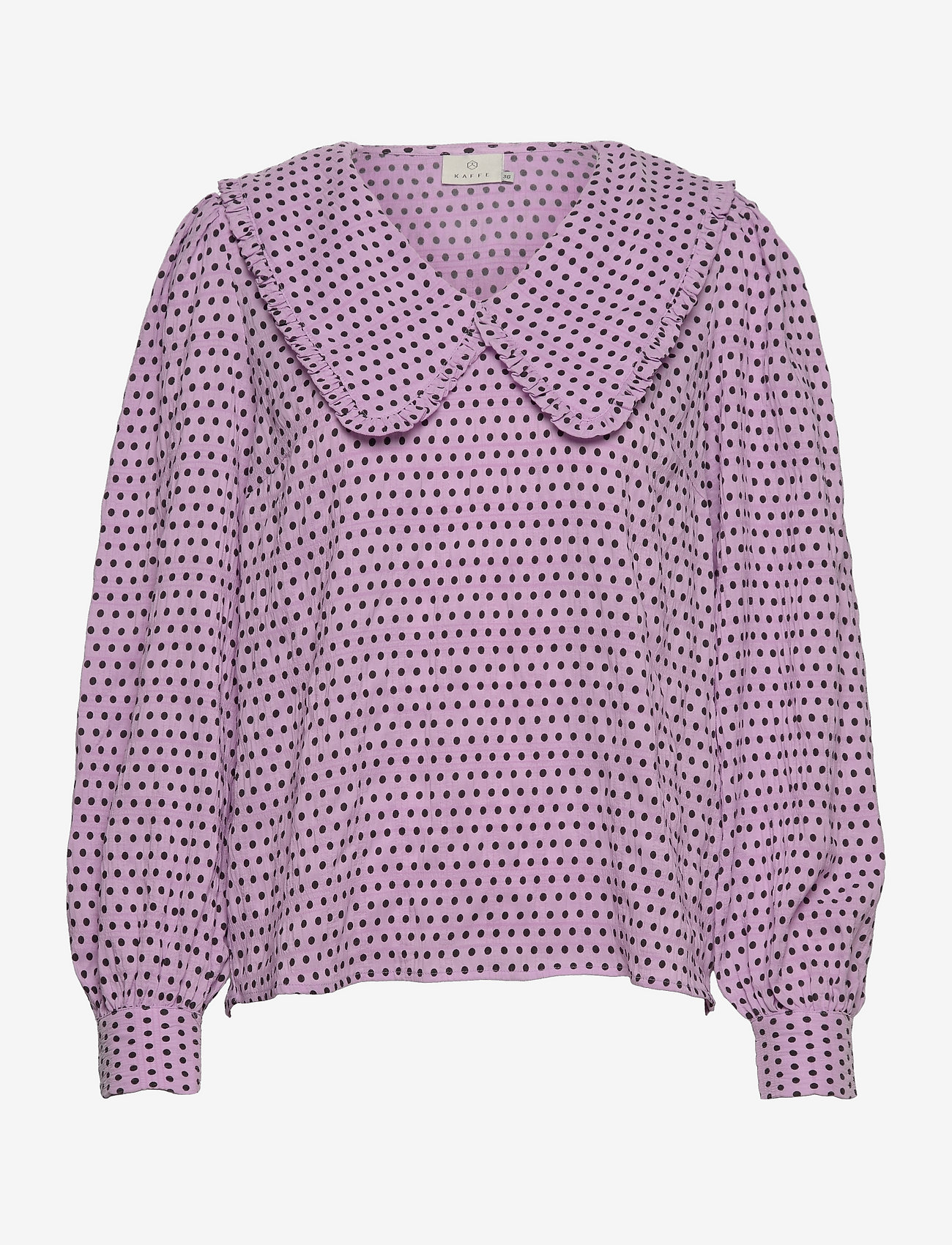 Kaffe - KAdotti Blouse - lilac w. black dots - 0