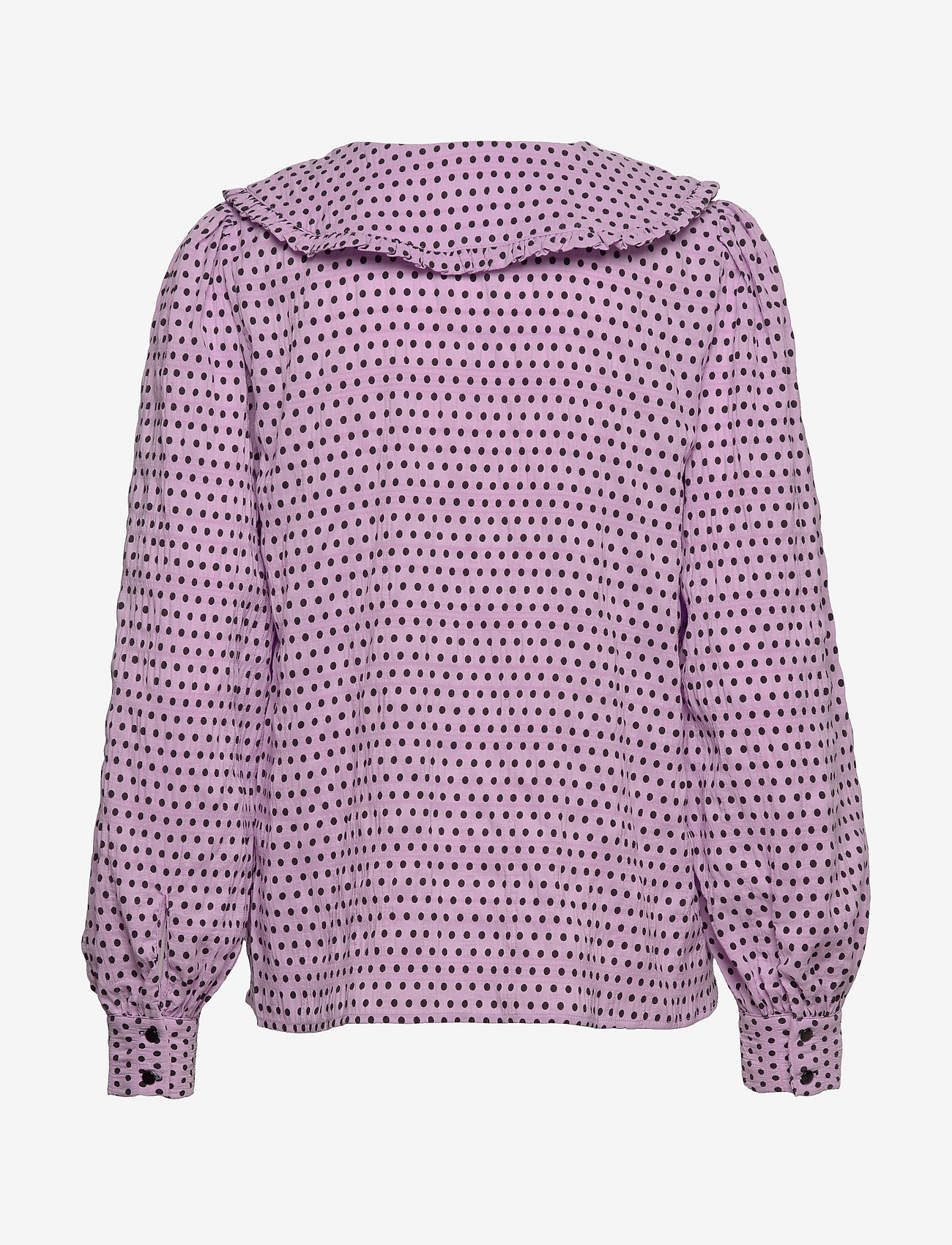 Kaffe - KAdotti Blouse - lilac w. black dots - 1