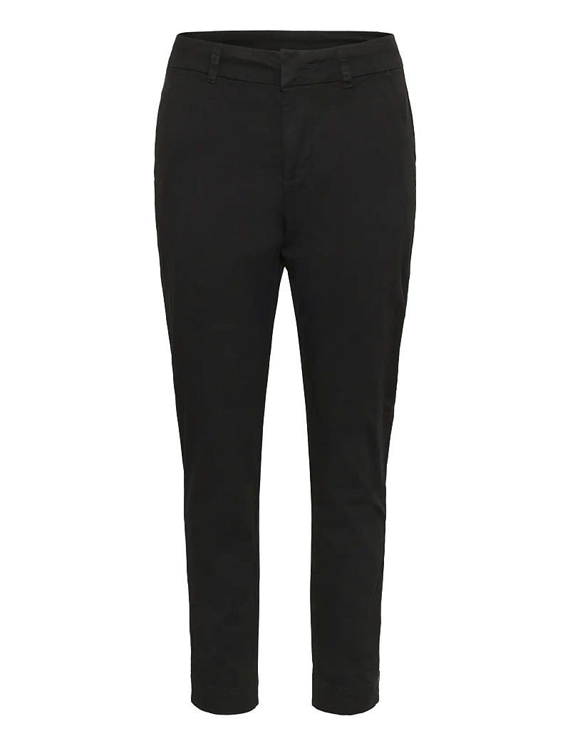 Kaffe - KAmette Pants - slim fit bukser - black deep - 1