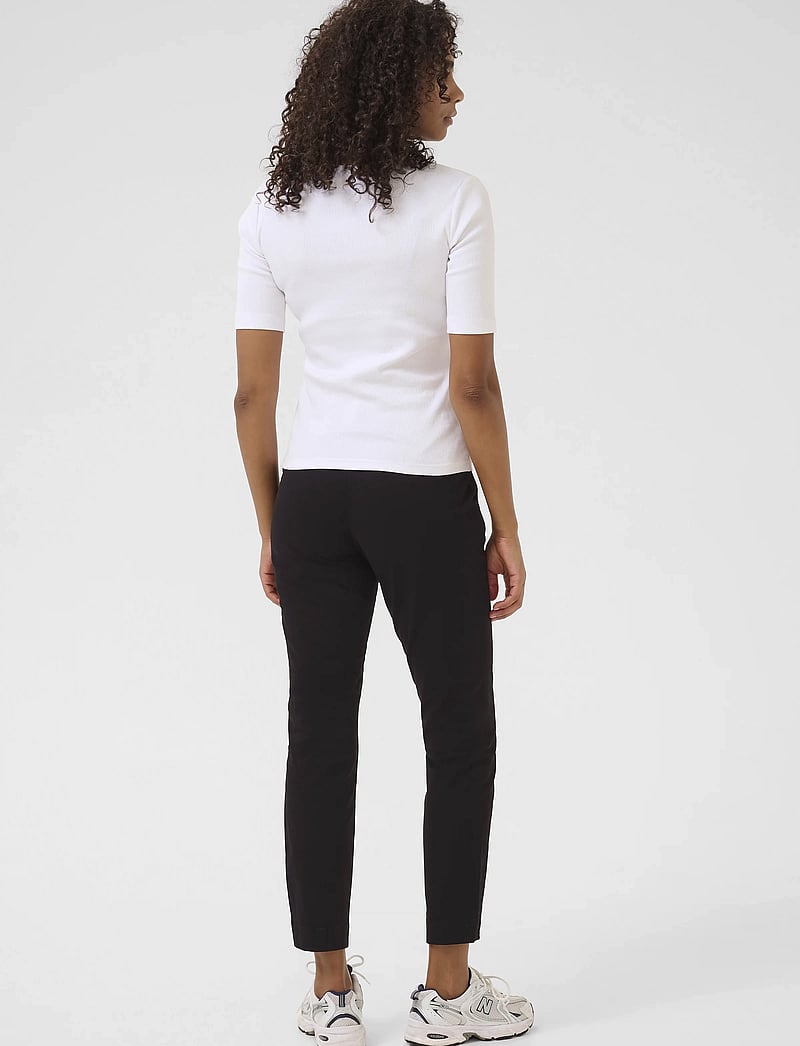 Kaffe - KAmette Pants - slim fit bukser - black deep - 4