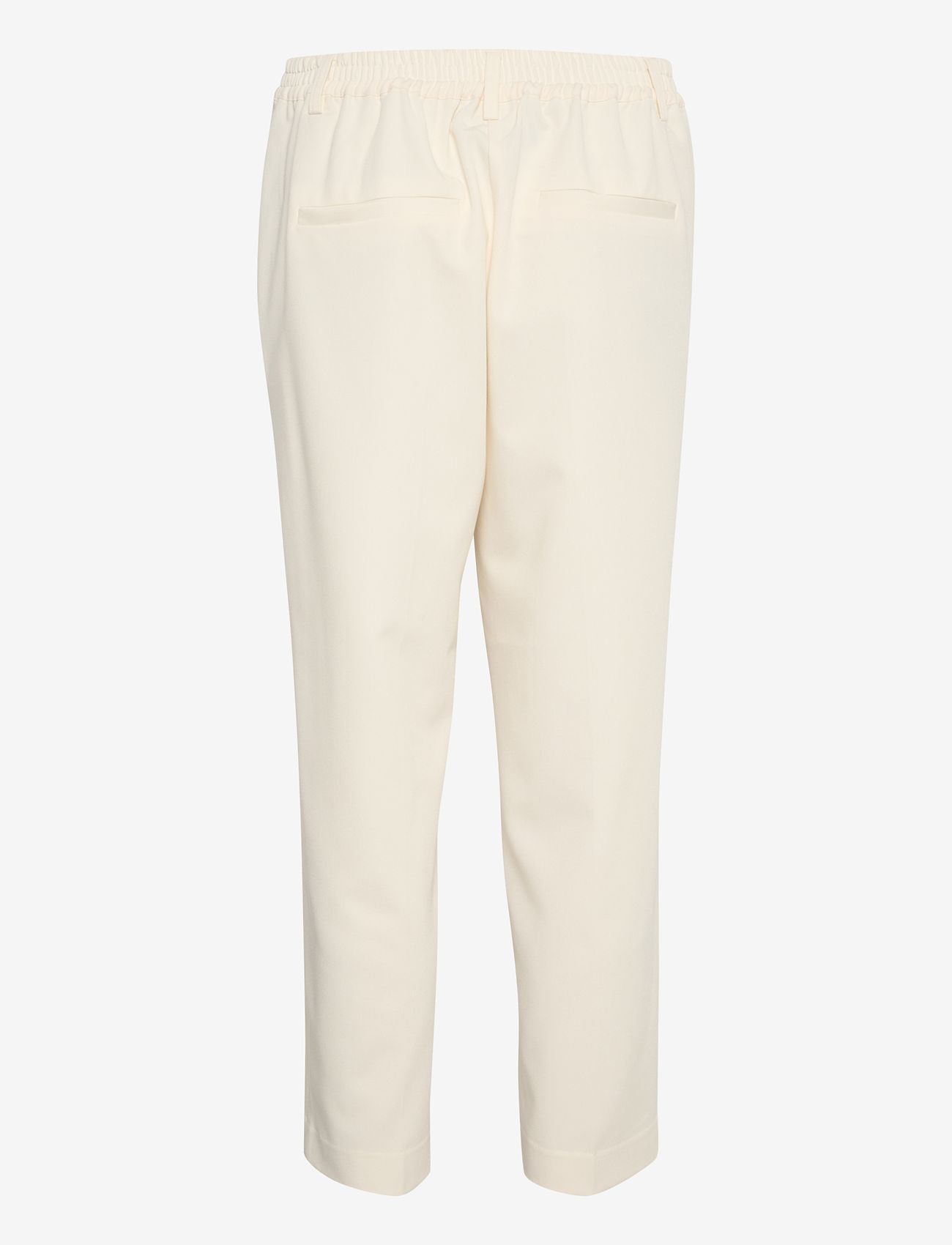 Kaffe - KAsakura HW Cropped Pants - laveste priser - antique white - 1