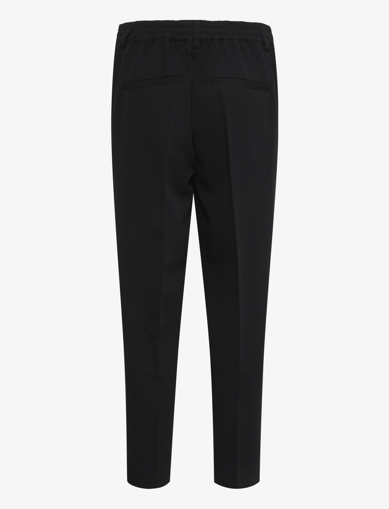 Kaffe - KASAKURA HW CROPPED PANTS - bukser med lige ben - black deep - 2