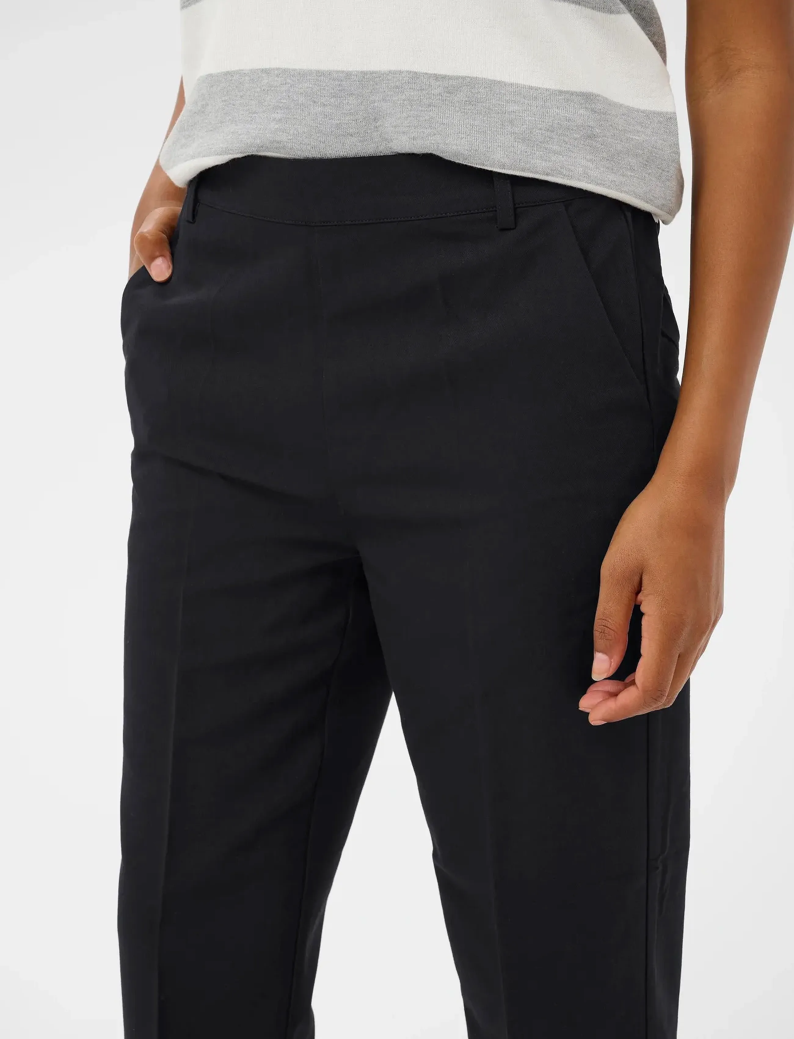 Kaffe Kasakura Hw Cropped Pants kostymbyxor dam – bild 5
