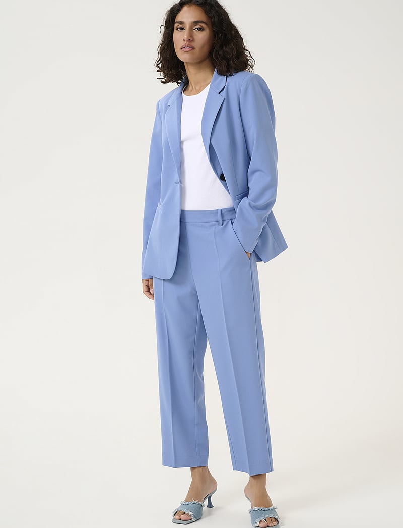 Kaffe - KAsakura HW Cropped Pants - formell - ebb and flow - 3